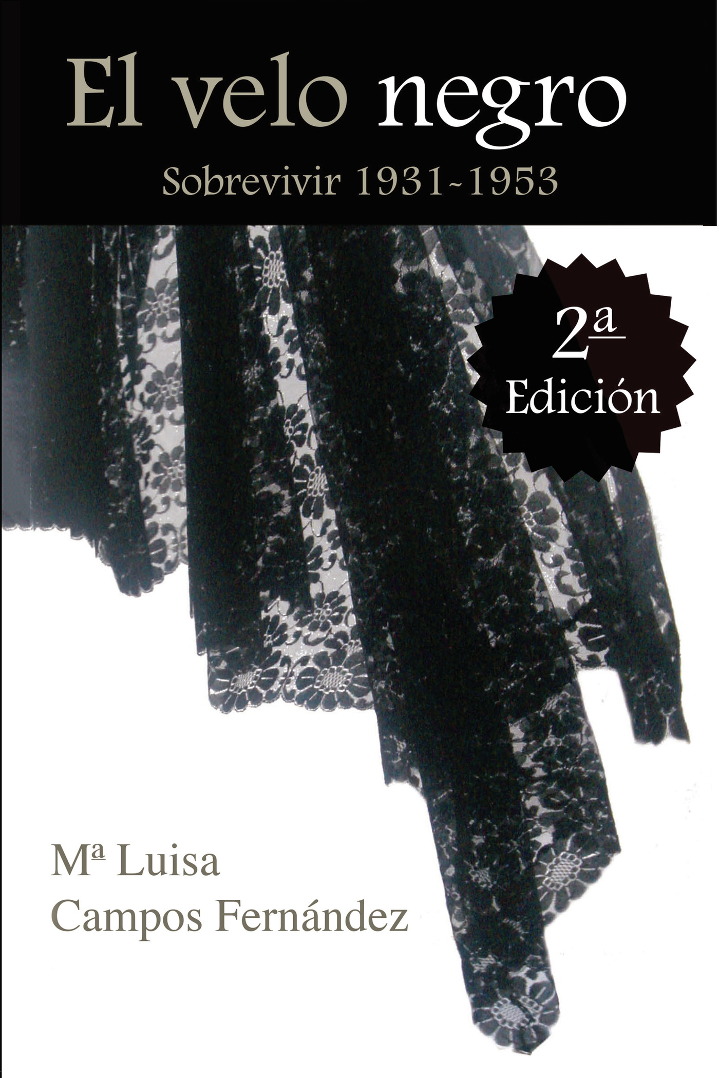 Portada de El velo negro. Sobrevivir 1931-1953