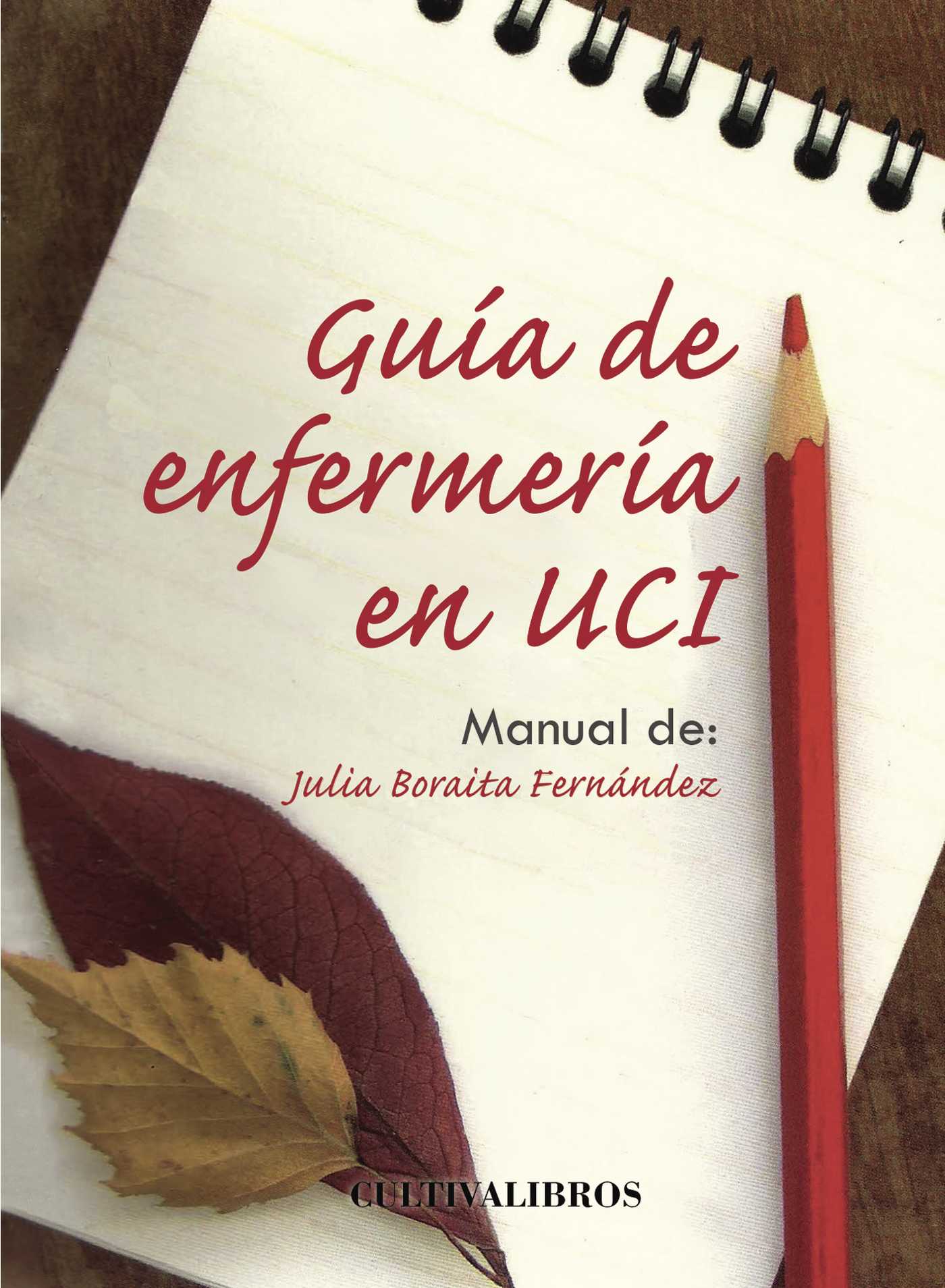 Portada de Guía de enfermería en UCI.