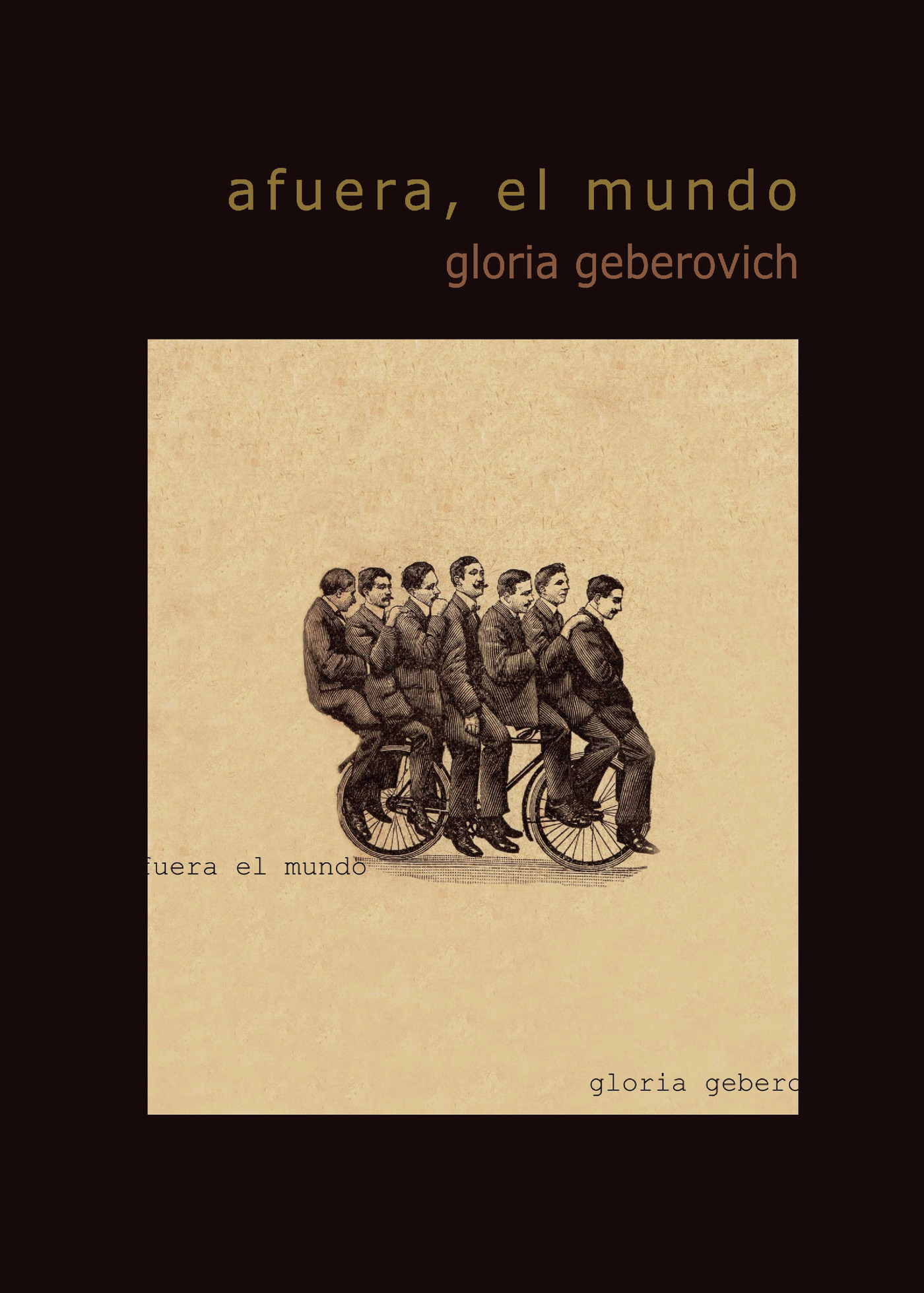 Portada de Afuera, el mundo