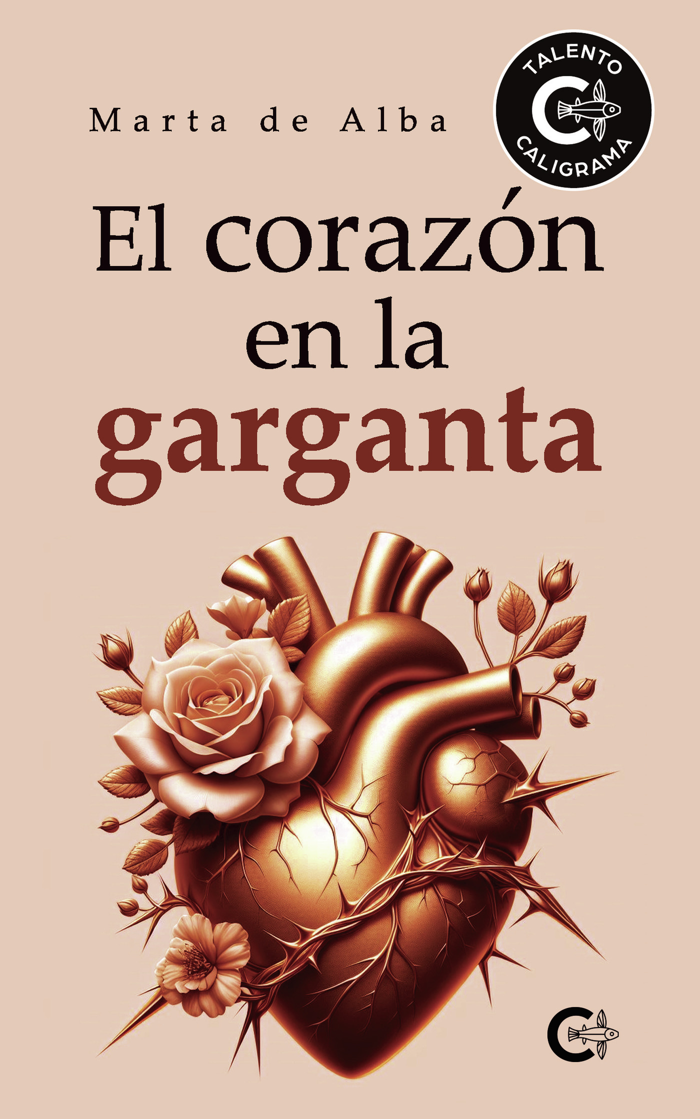 Portada de El corazón en la garganta