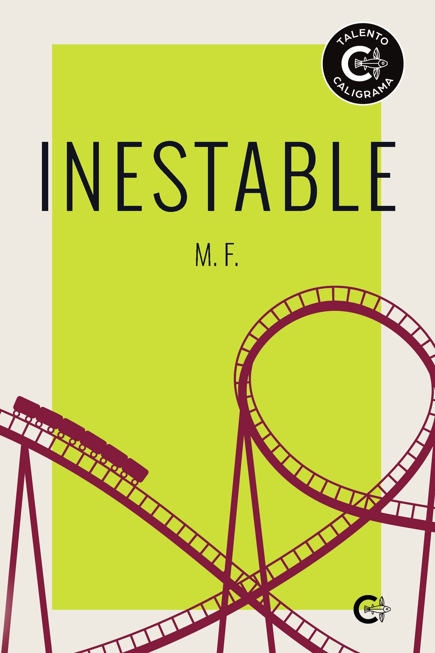 Portada de Inestable · M F.