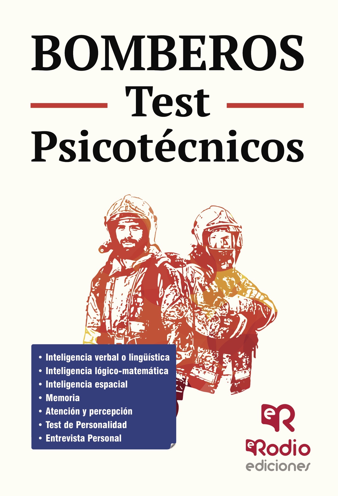 Portada de Bomberos. Test Psicotécnicos