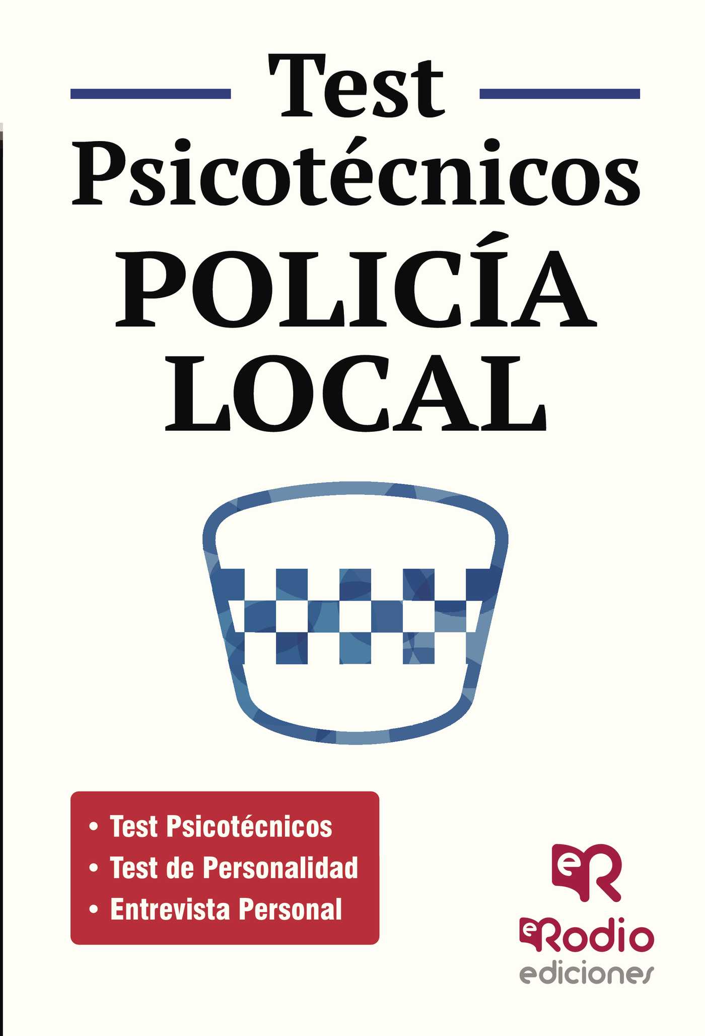 Portada de Test Psicotécnicos. Policía Local