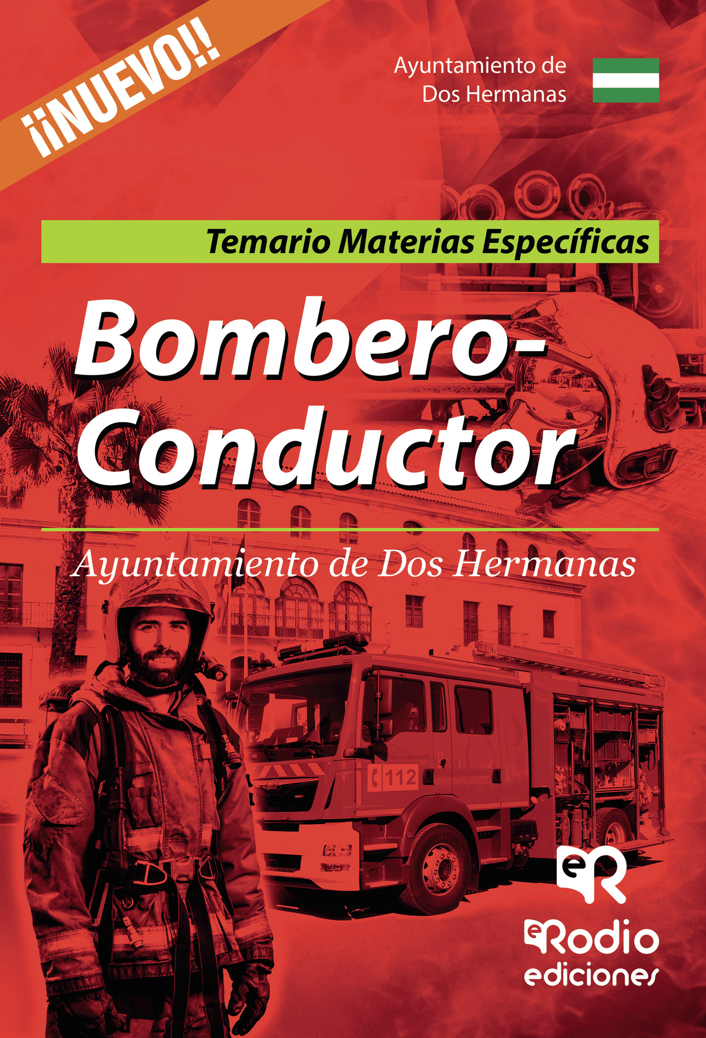 Portada de Bombero-Conductor del Ayuntamiento de Dos Hermanas. Temario Materias Específicas
