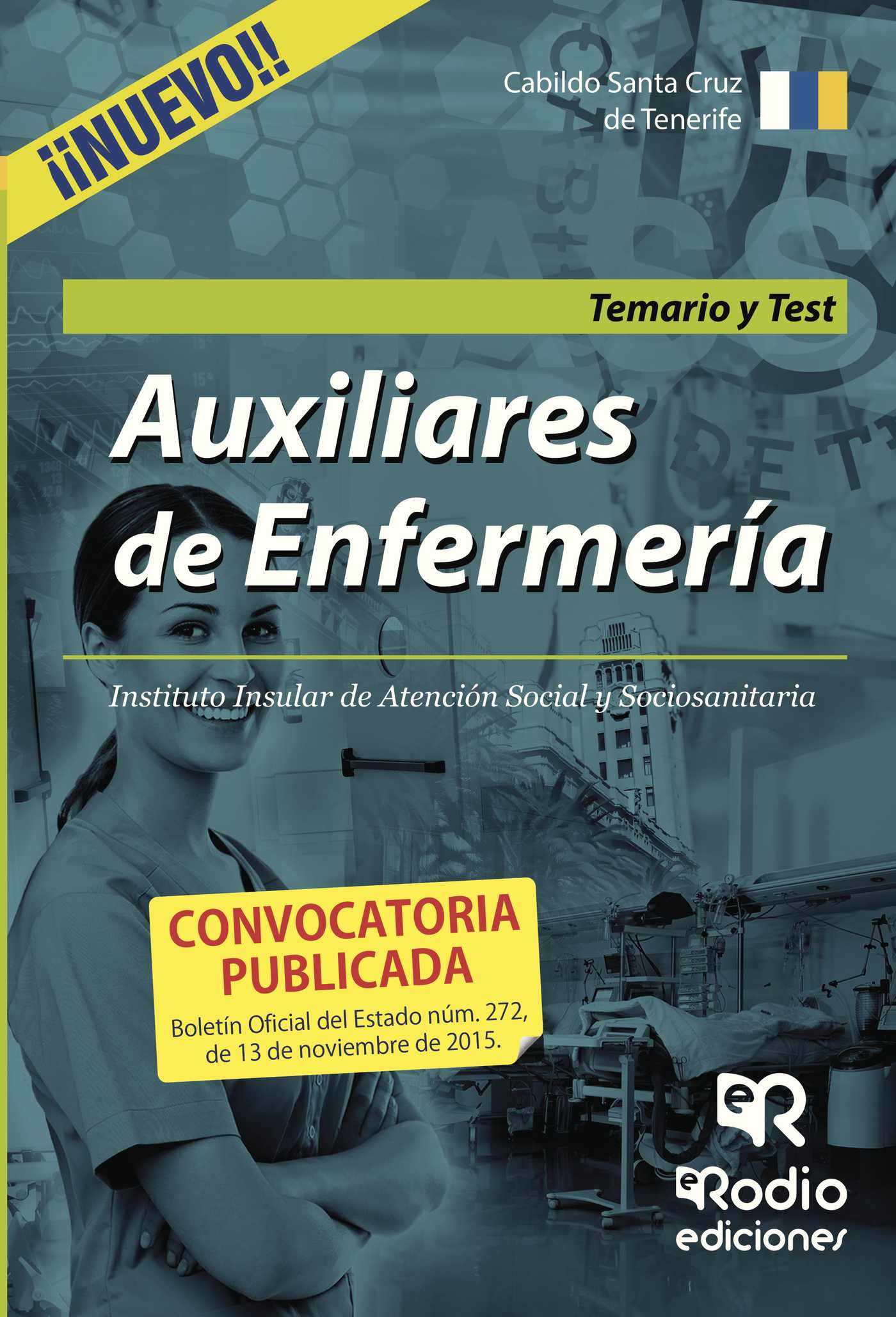 Portada de Auxiliares de Enfermería del IASS del Cabildo de Santa Cruz de Tenerife. Temario y Test · Varios autores