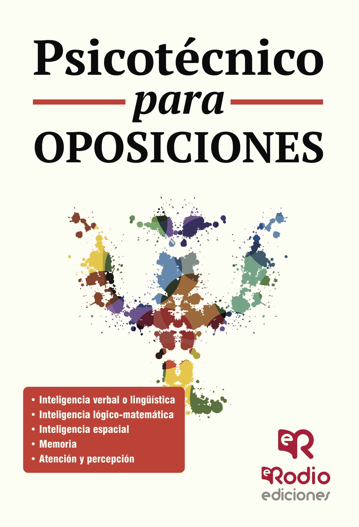 Portada de Psicotécnico para oposiciones
