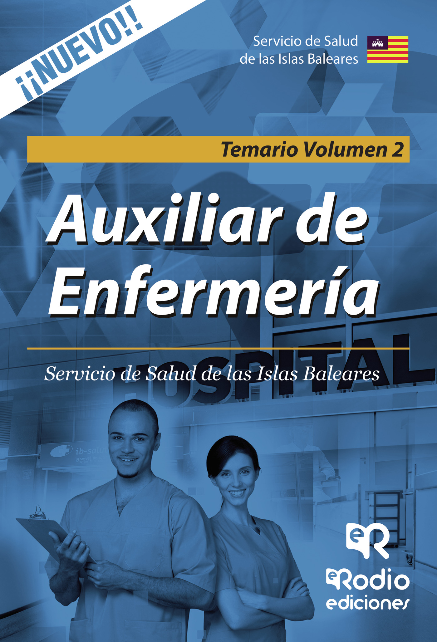 Portada de Auxiliar de Enfermería. Servicio de Salud de las Islas Baleares. Temario. Volumen 2