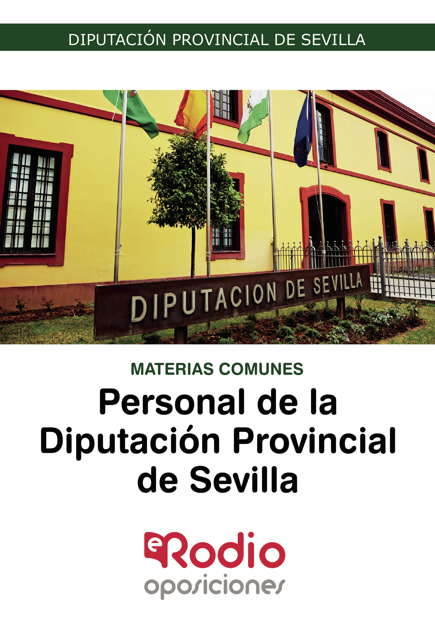 Portada de Materias Comunes. Personal de la Diputación Provincial de Sevilla · Varios Autores