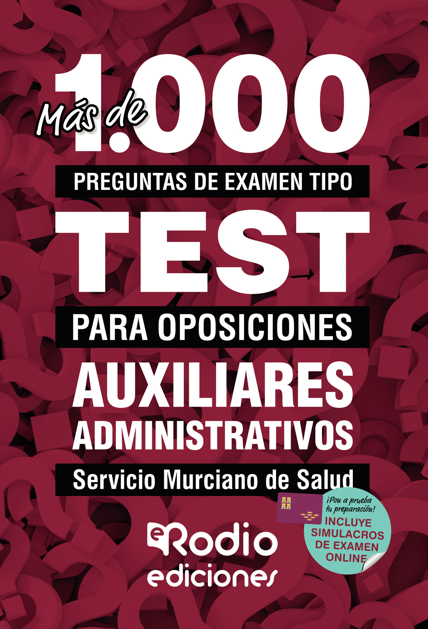 Portada de Auxiliares Administrativos. Servicio Murciano de Salud · Varios autores