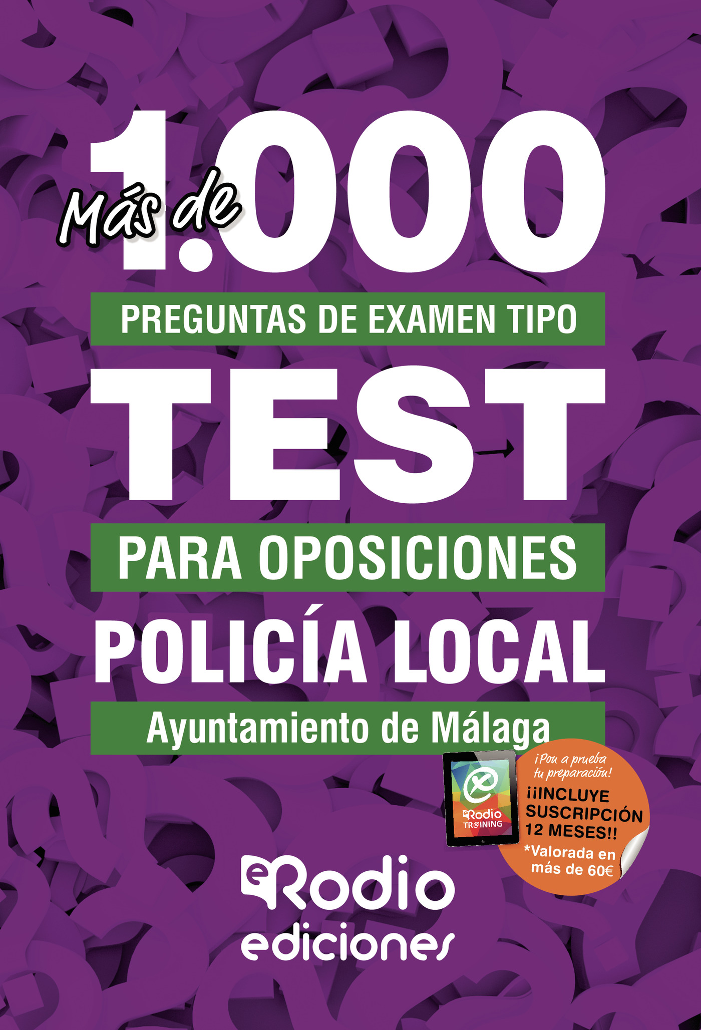 Portada de Policía Local. Ayuntamiento de Málaga