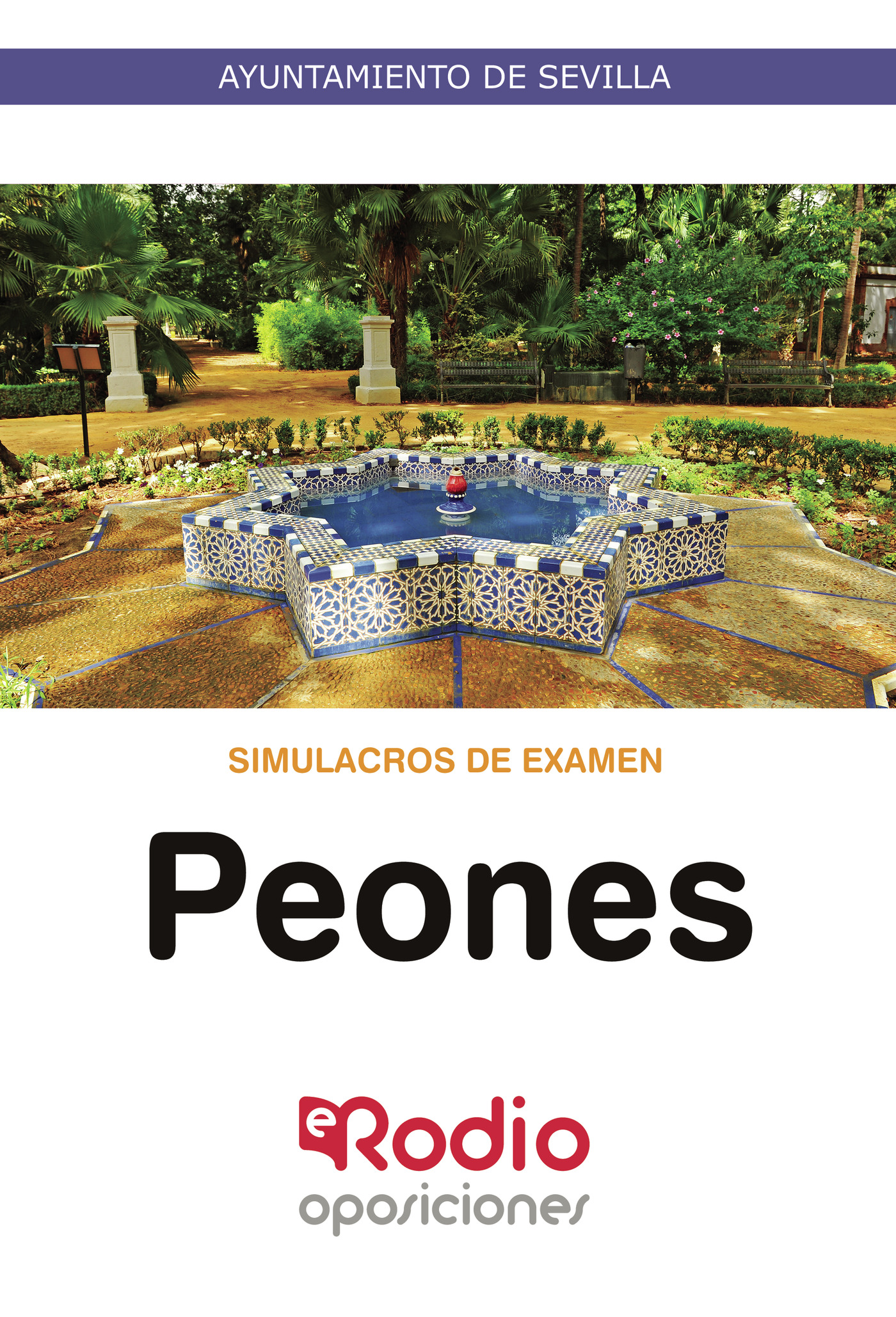 Portada de Peones. Simulacros de examen