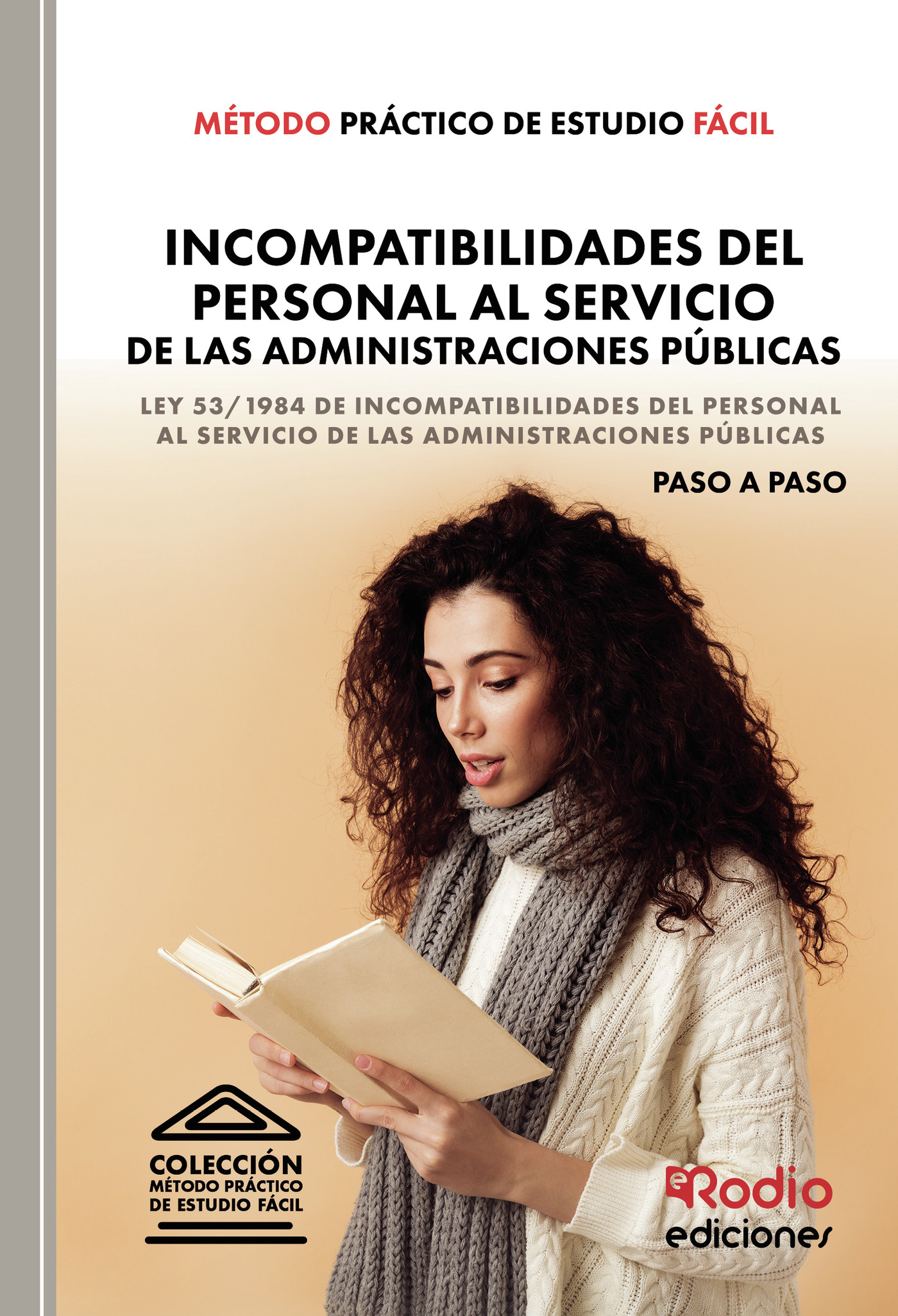 Portada de Método Práctico de Estudio Fácil. Incompatibilidades del Personal al Servicio de las Administraciones Públicas