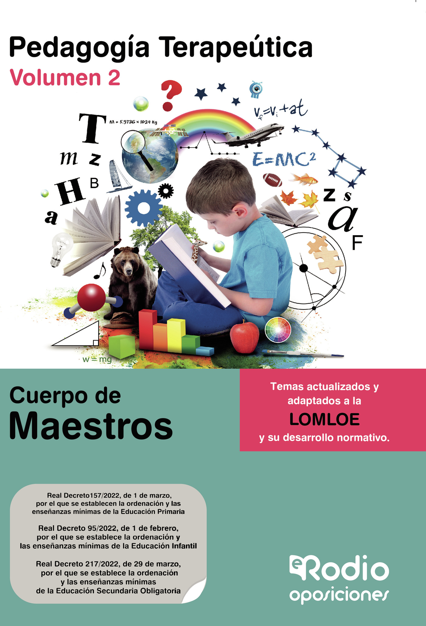 Portada de Cuerpo de Maestros. Pedagogía Terapeútica. Volumen 2. LOMLOE