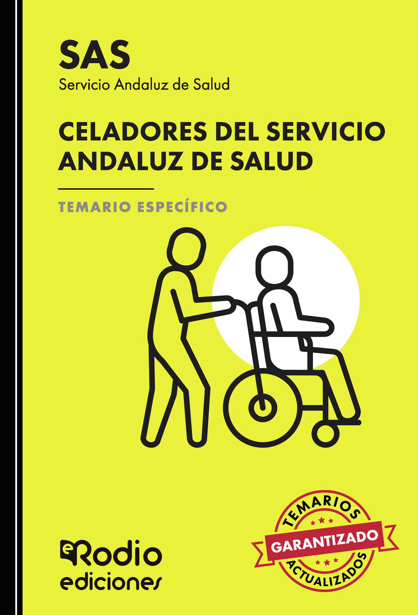 Portada de SAS 2024. Celadores del Servicio Andaluz de Salud. Temario Específico