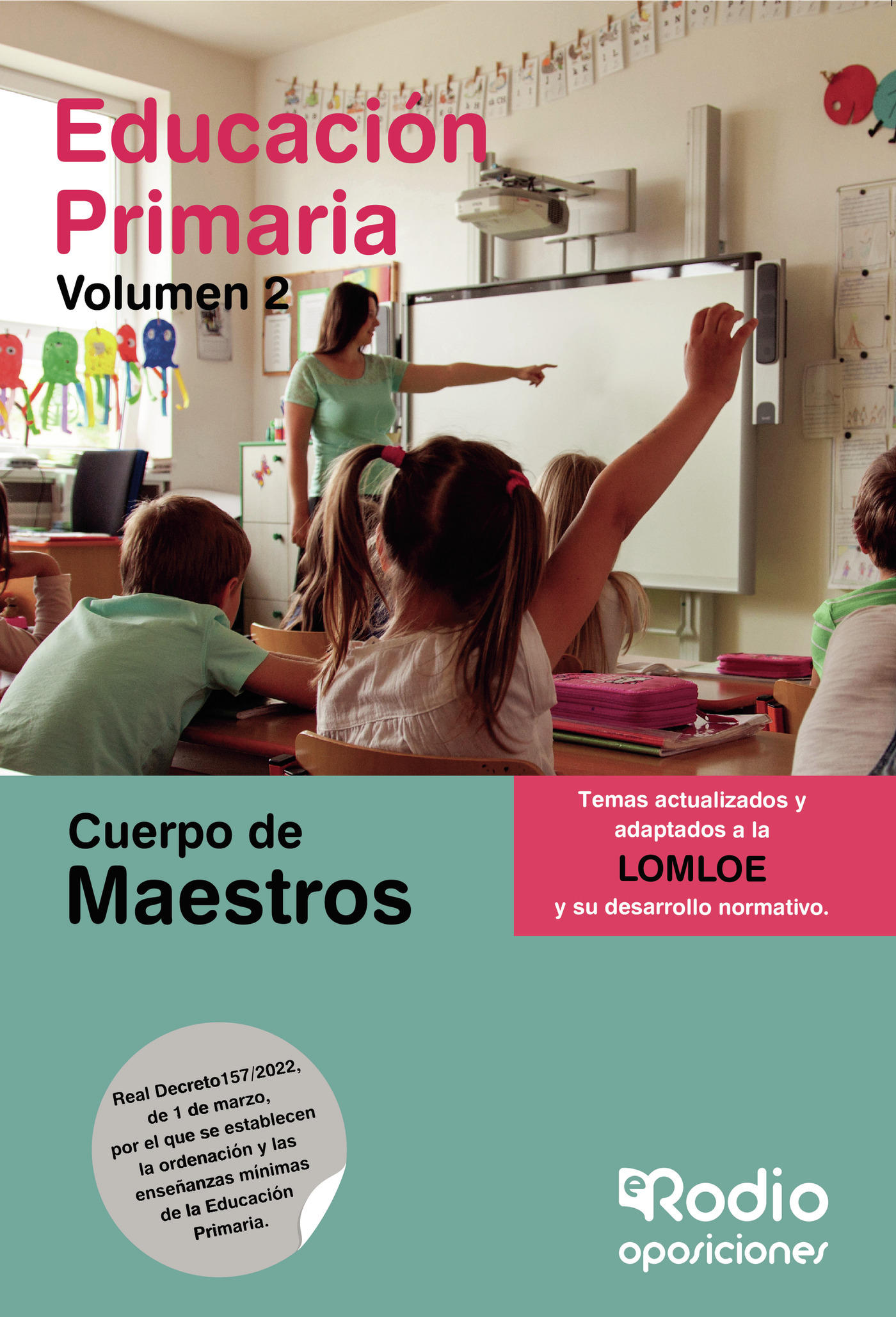 Portada de Cuerpo de Maestros. Primaria. Volumen 2. LOMLOE