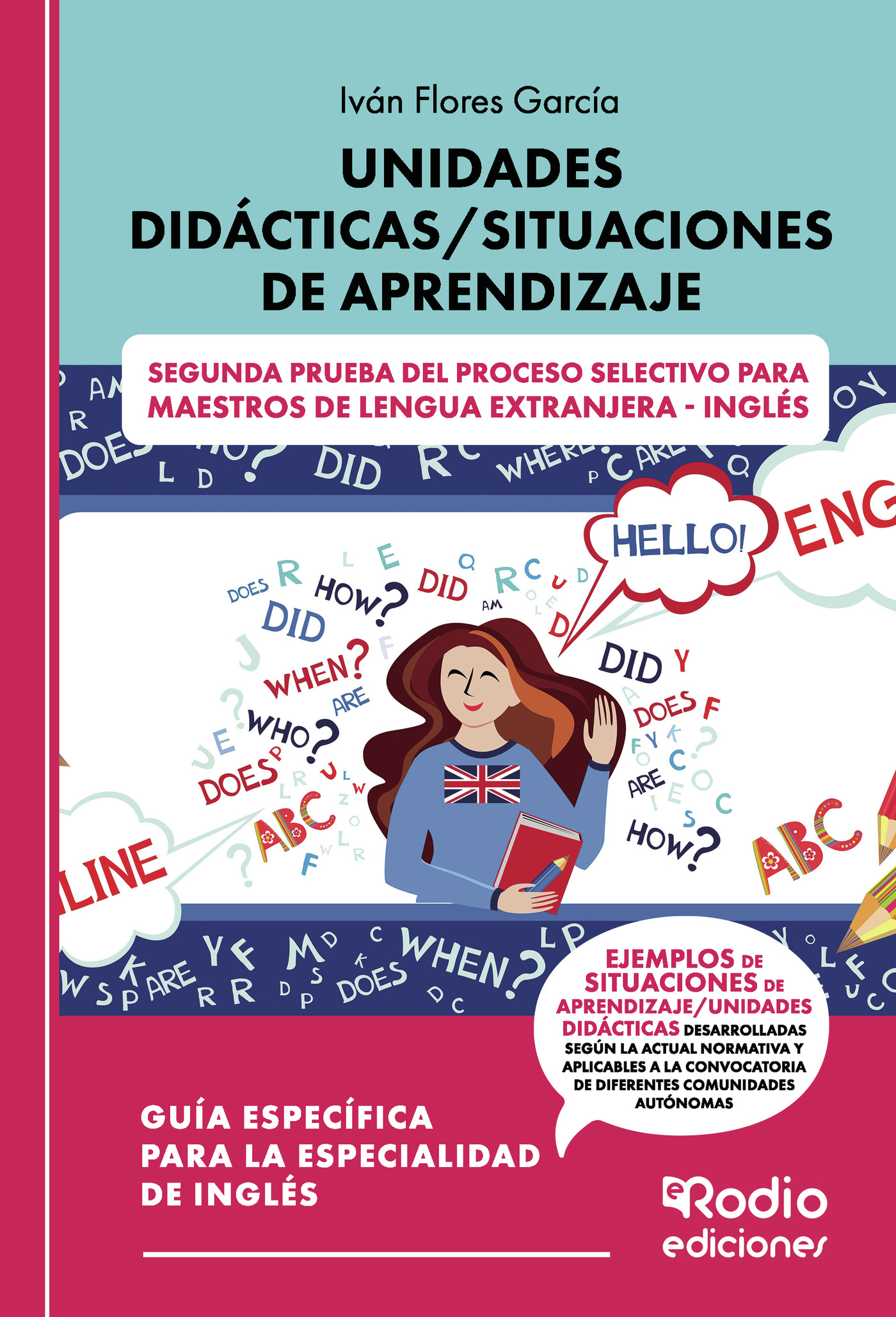 Portada de Unidades Didácticas/Situaciones de Aprendizaje. Segunda prueba del proceso selectivo para Maestros de Lengua Extranjera - Inglés