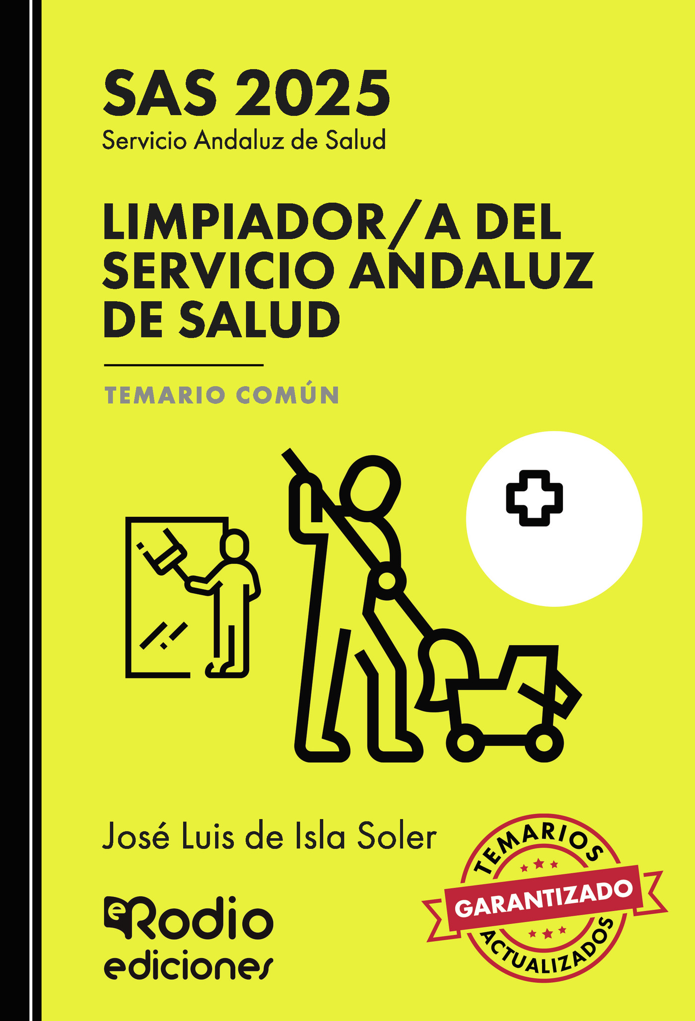 Portada de Limpiador/a del Servicio Andaluz de Salud. Temario Común. SAS