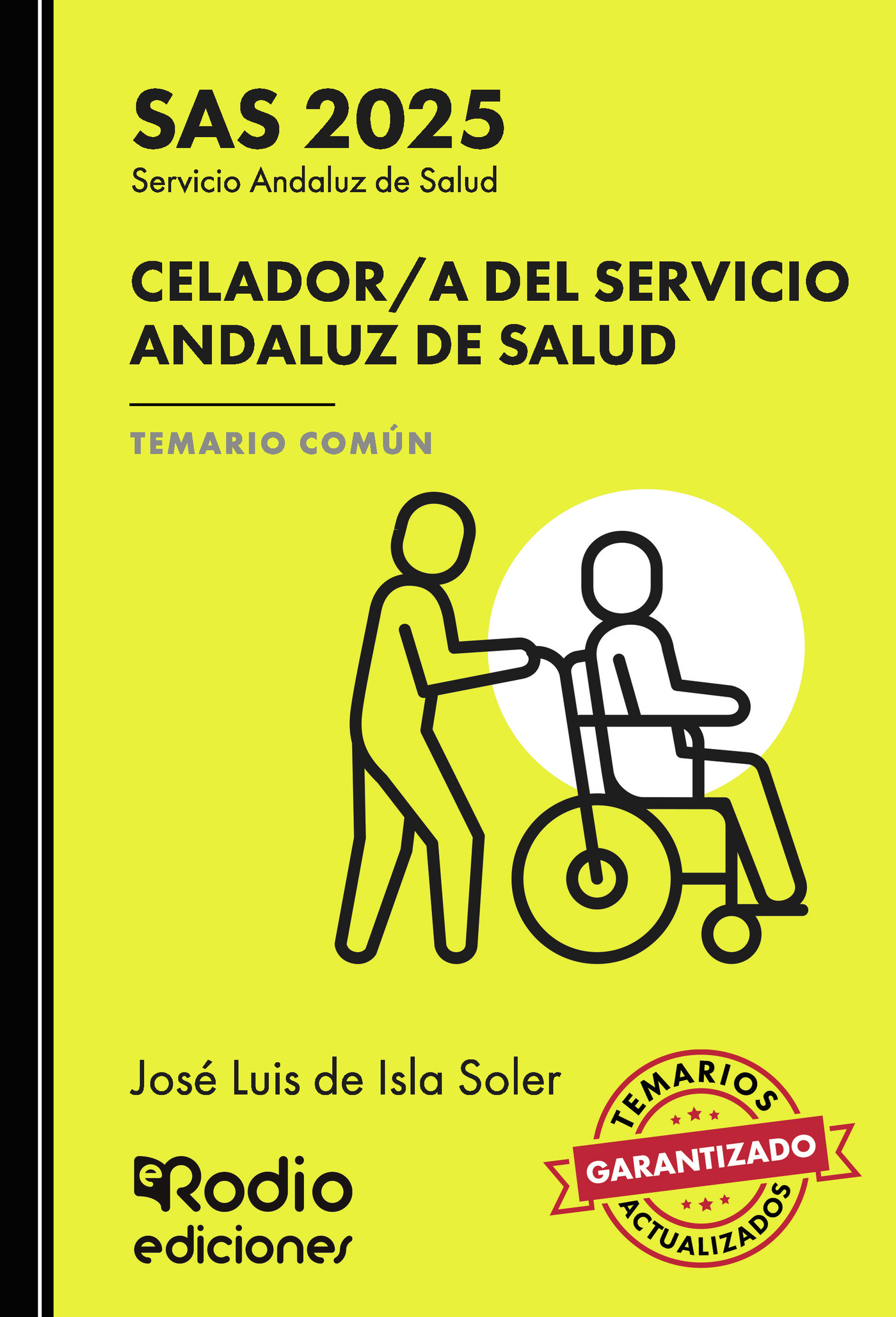 Portada de Celador/a del Servicio Andaluz de Salud. Temario Común. SAS