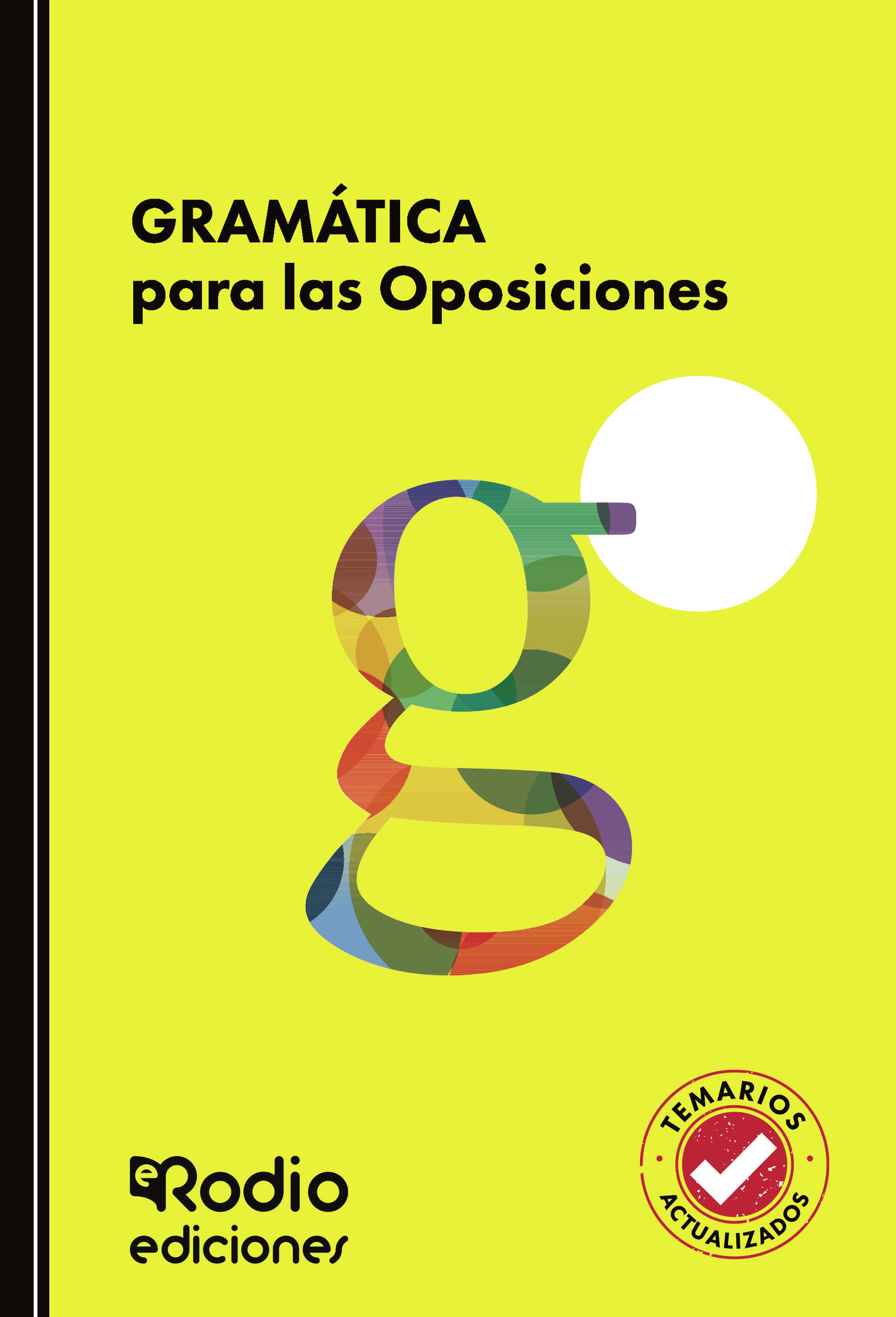 Portada de GRAMÁTICA para las Oposiciones