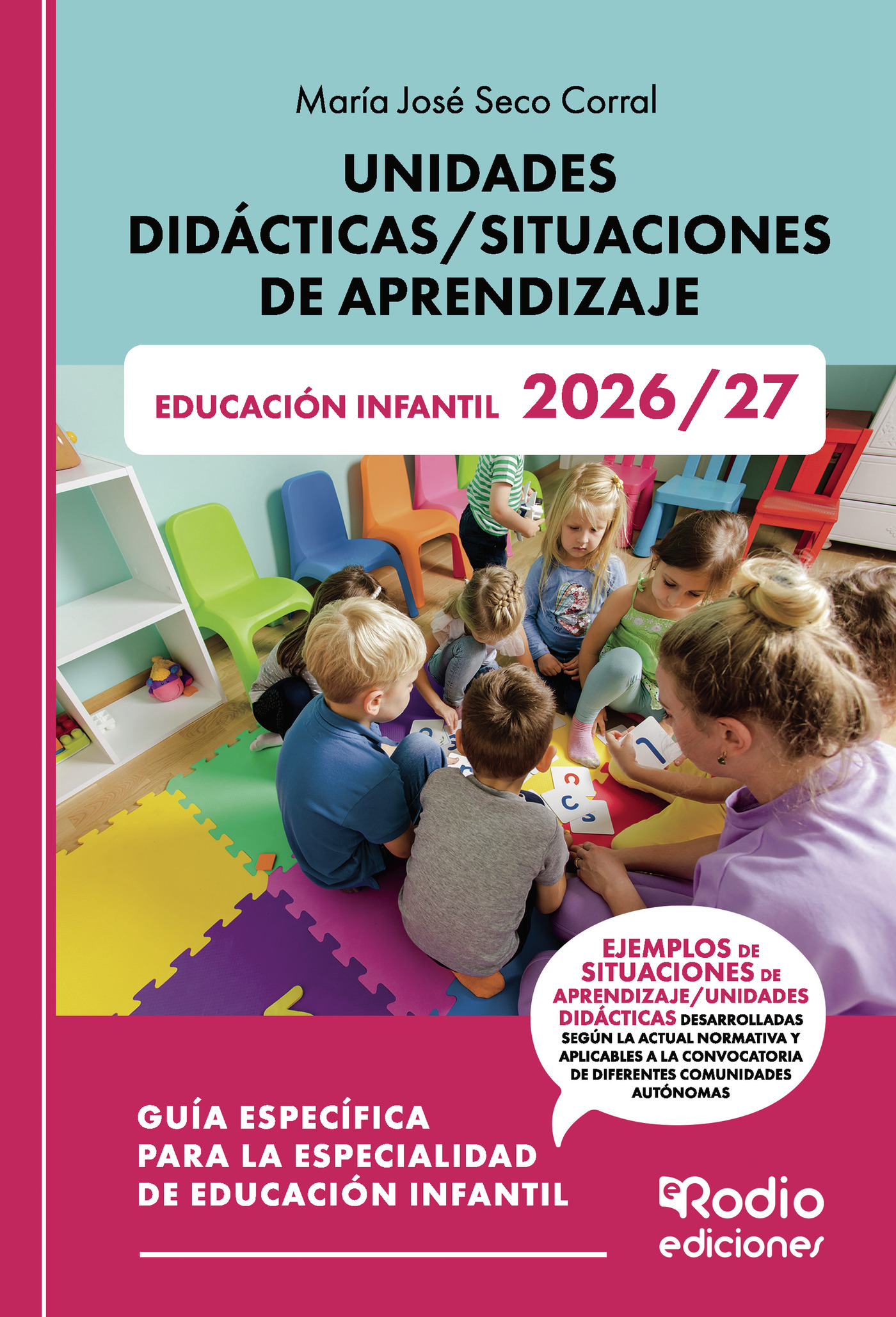 Portada de Unidades Didácticas/Situaciones de Aprendizaje. Educación Infantil. 2026/27