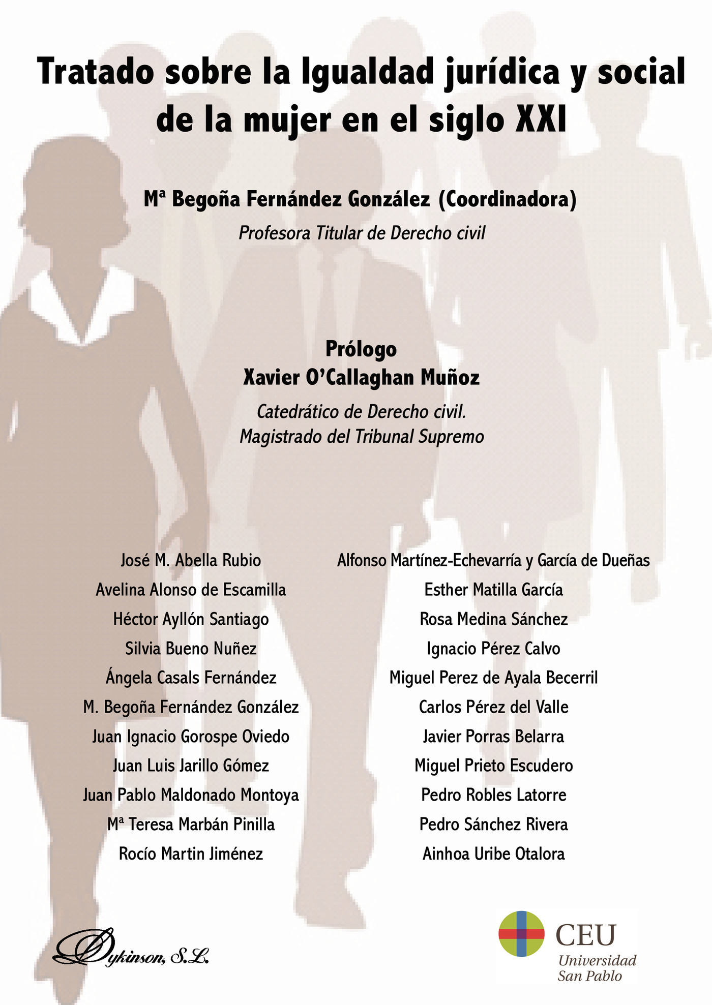 Portada de Tratado sobre la igualdad jurídica y social de la mujer en el siglo XXI.