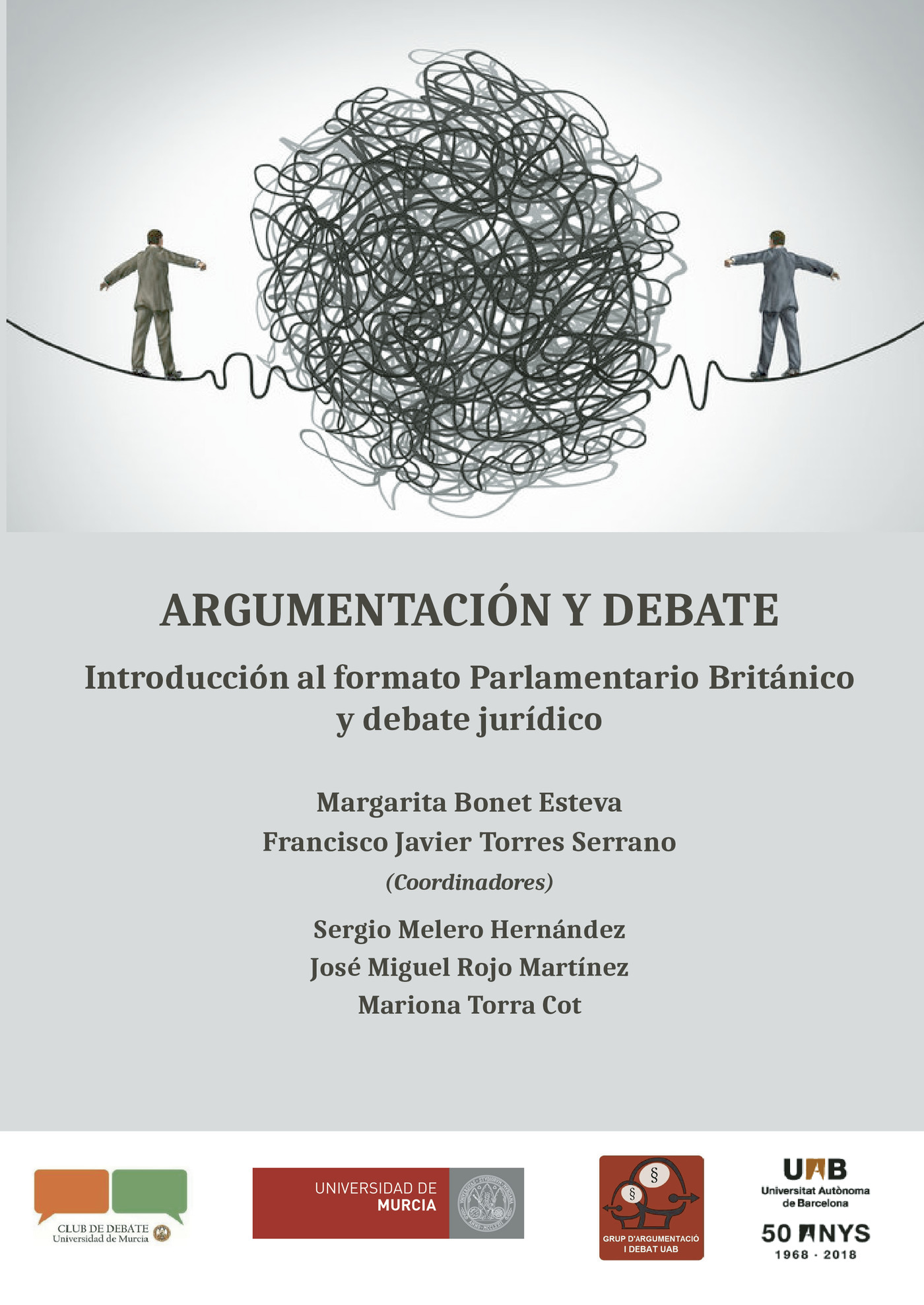 Portada de Argumentación y debate.Introducción al formato Parlamentario Británico y debate jurídico