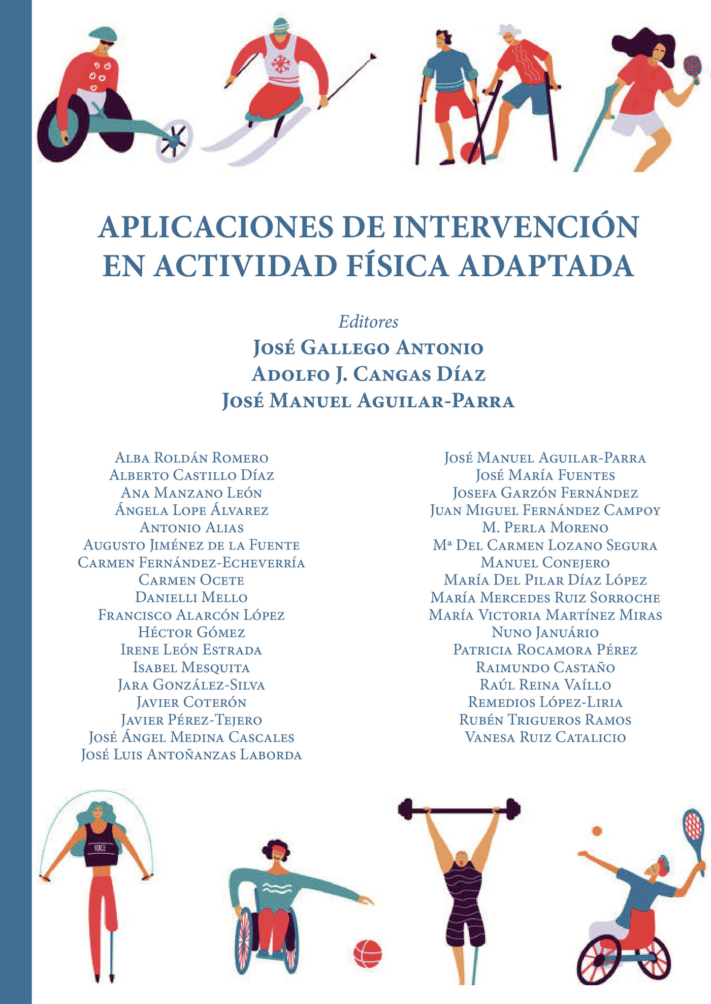 Portada de Aplicaciones de intervención en actividad física adaptada.