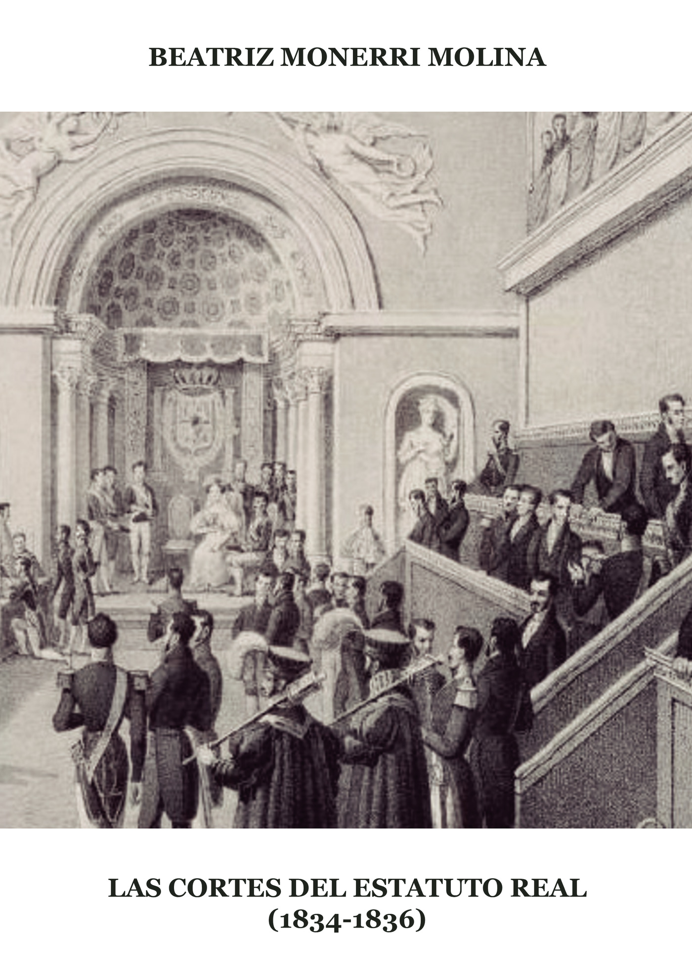 Portada de Las Cortes del Estatuto Real (1834-1836).