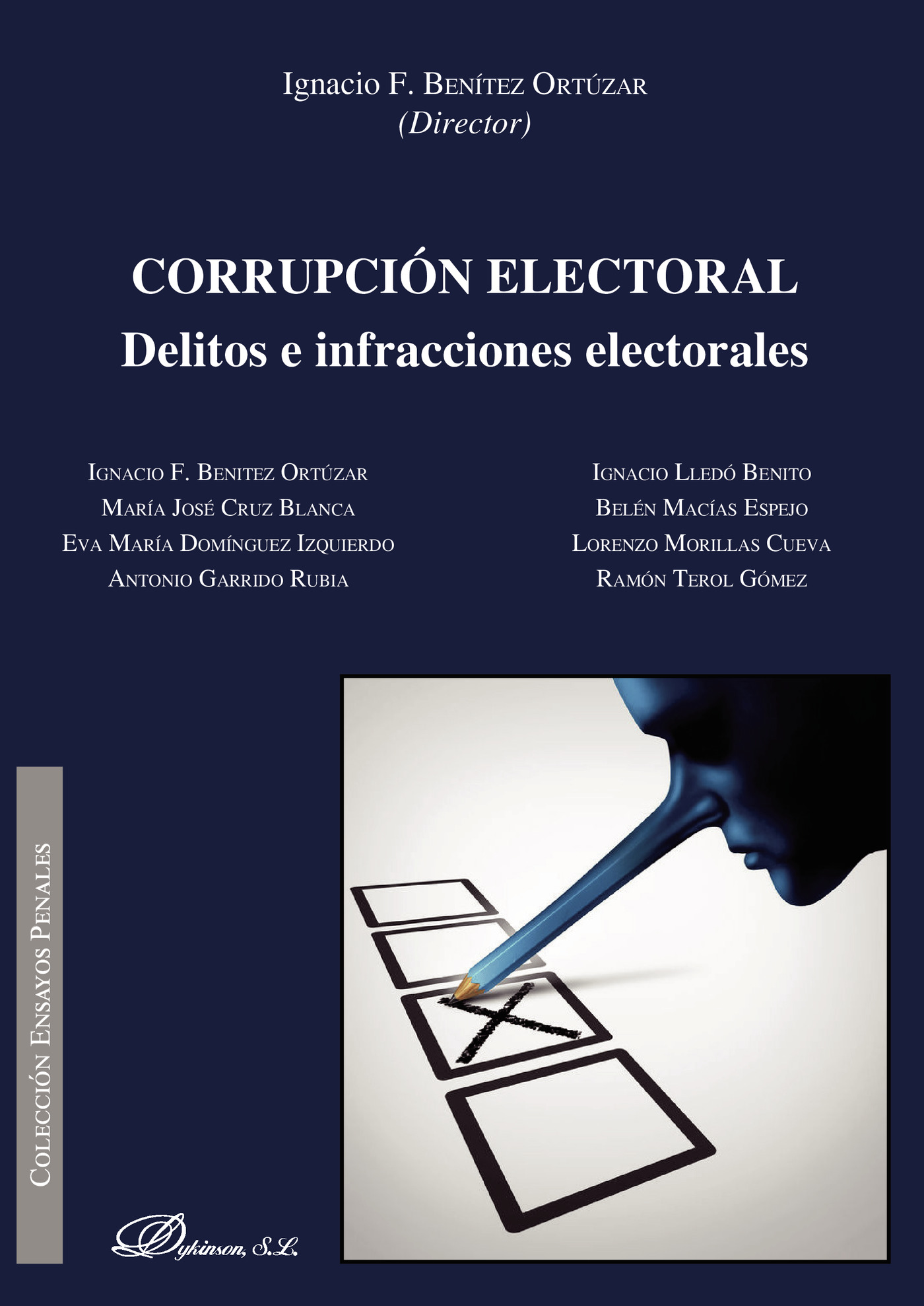Portada de Corrupción electoral.Delitos e infracciones electorales