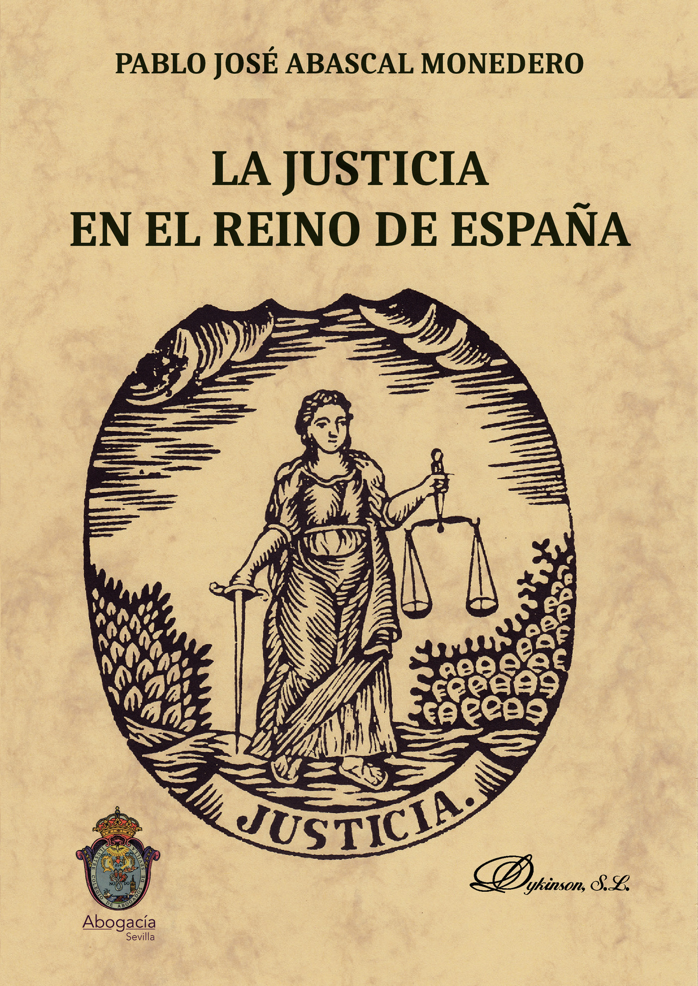 Portada de La justicia en el reino de España.