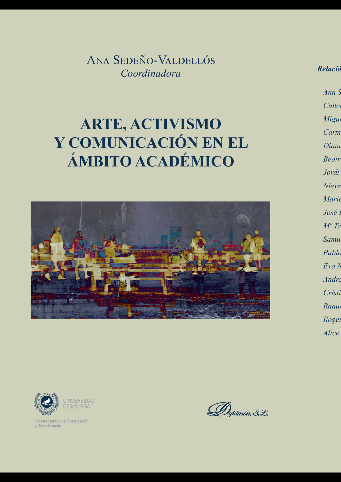 Portada de Arte, activismo y comunicación en el ámbito académico.