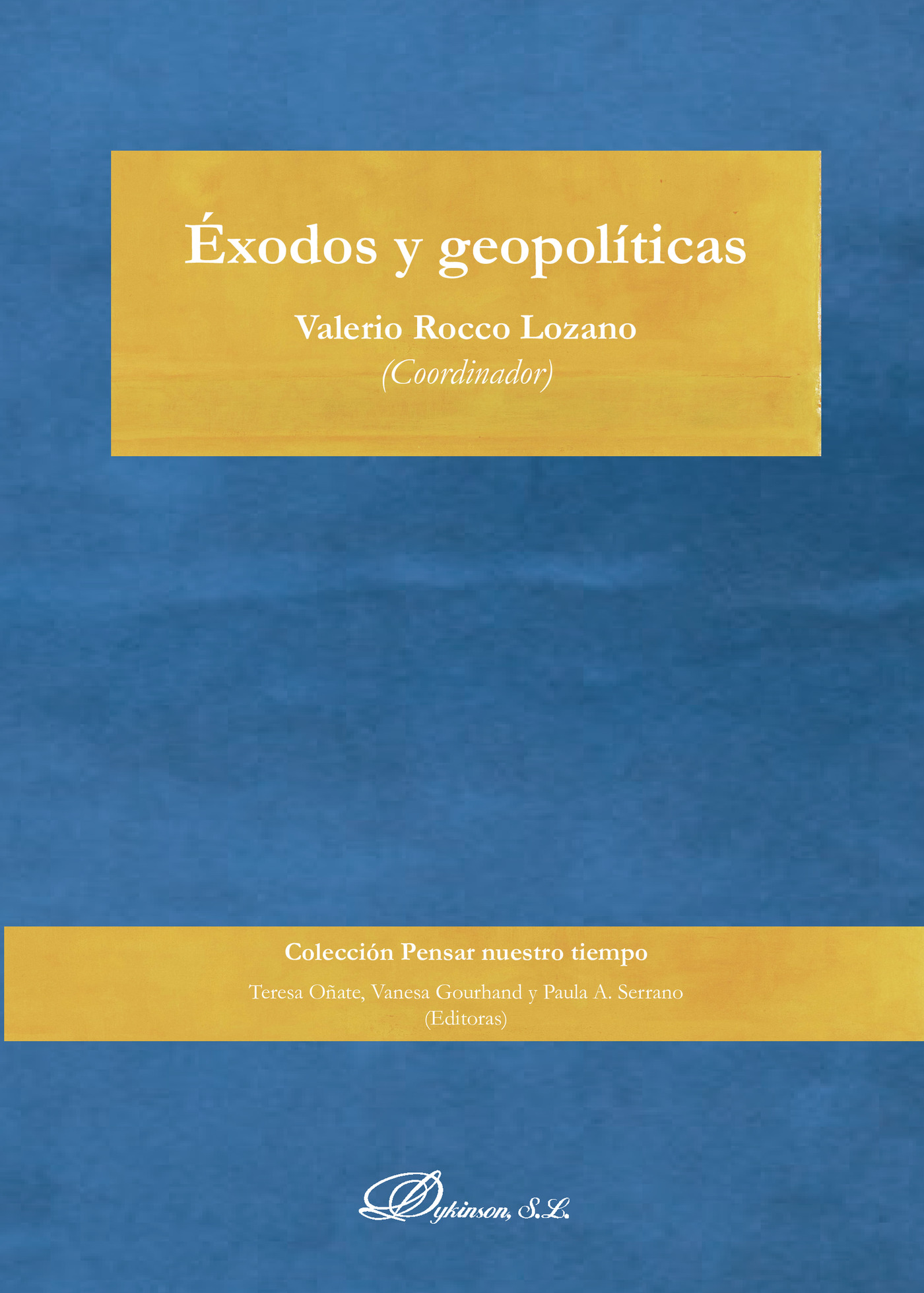 Portada de Éxodos y geopolíticas.