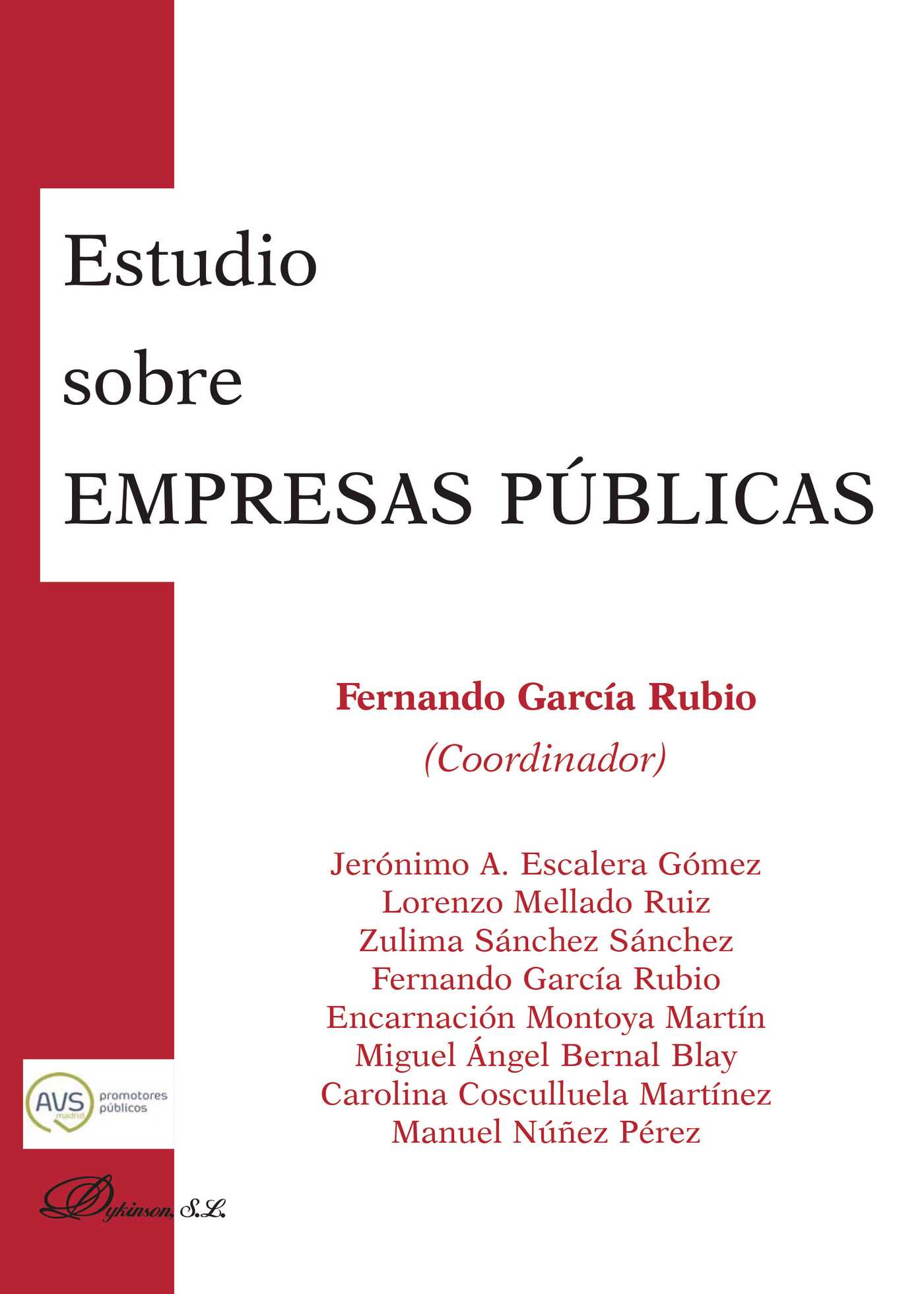 Portada de Estudio sobre empresas públicas