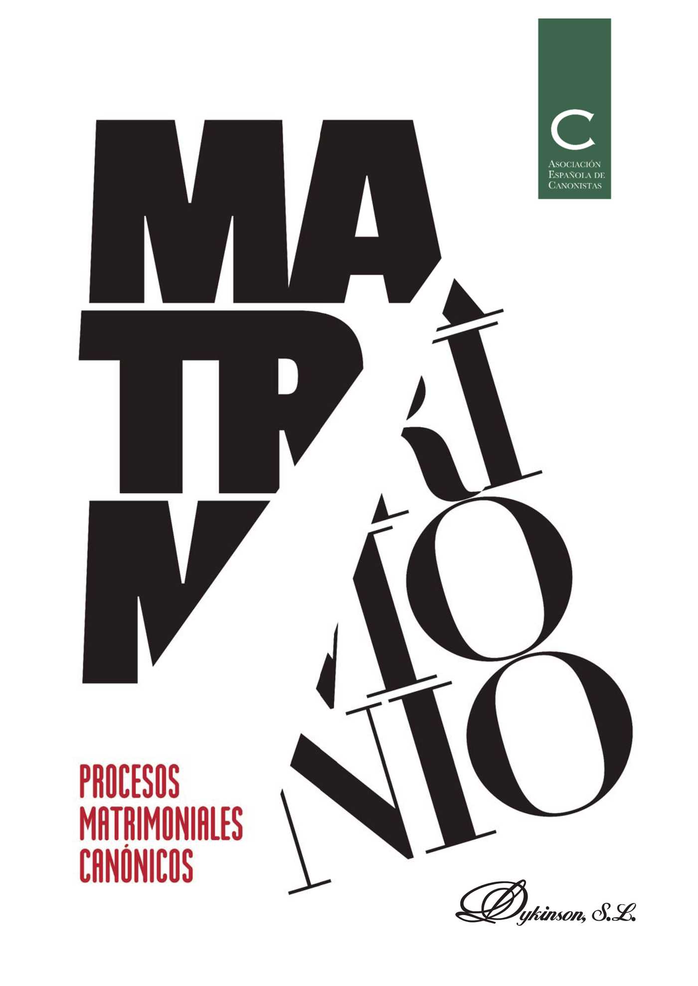 Portada de Procesos matrimoniales canónicos