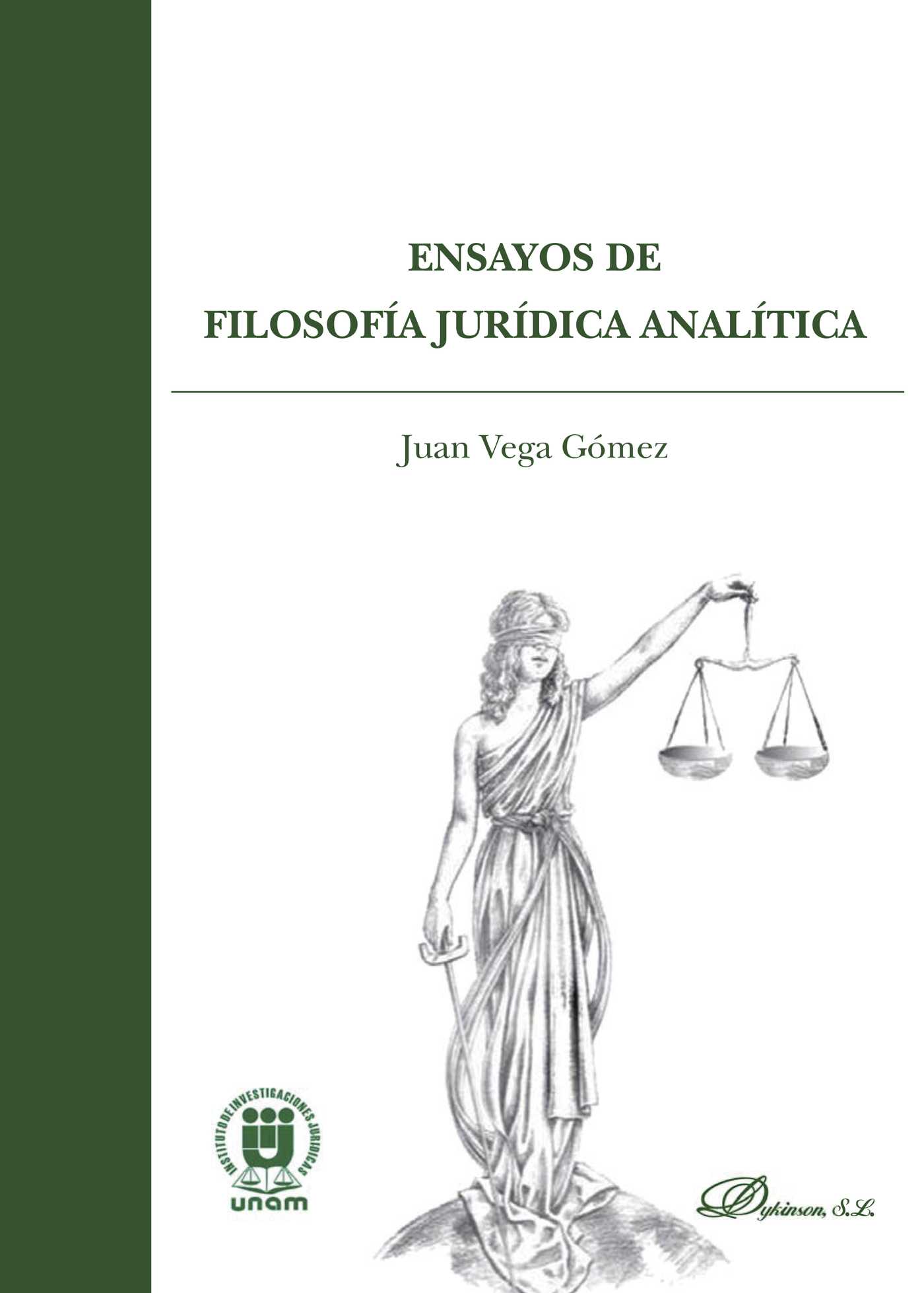 Portada de Ensayos de filosofía jurídica analítica