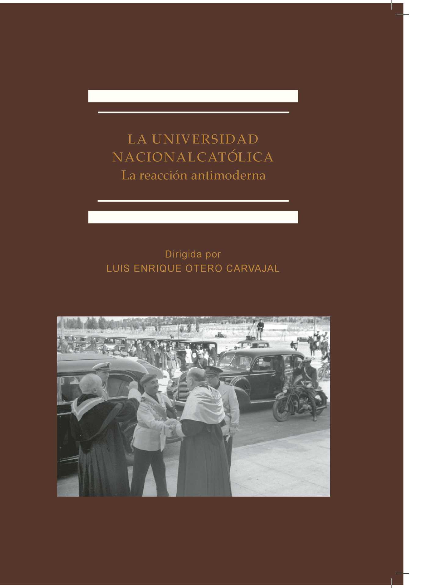 Portada de La universidad nacional católica