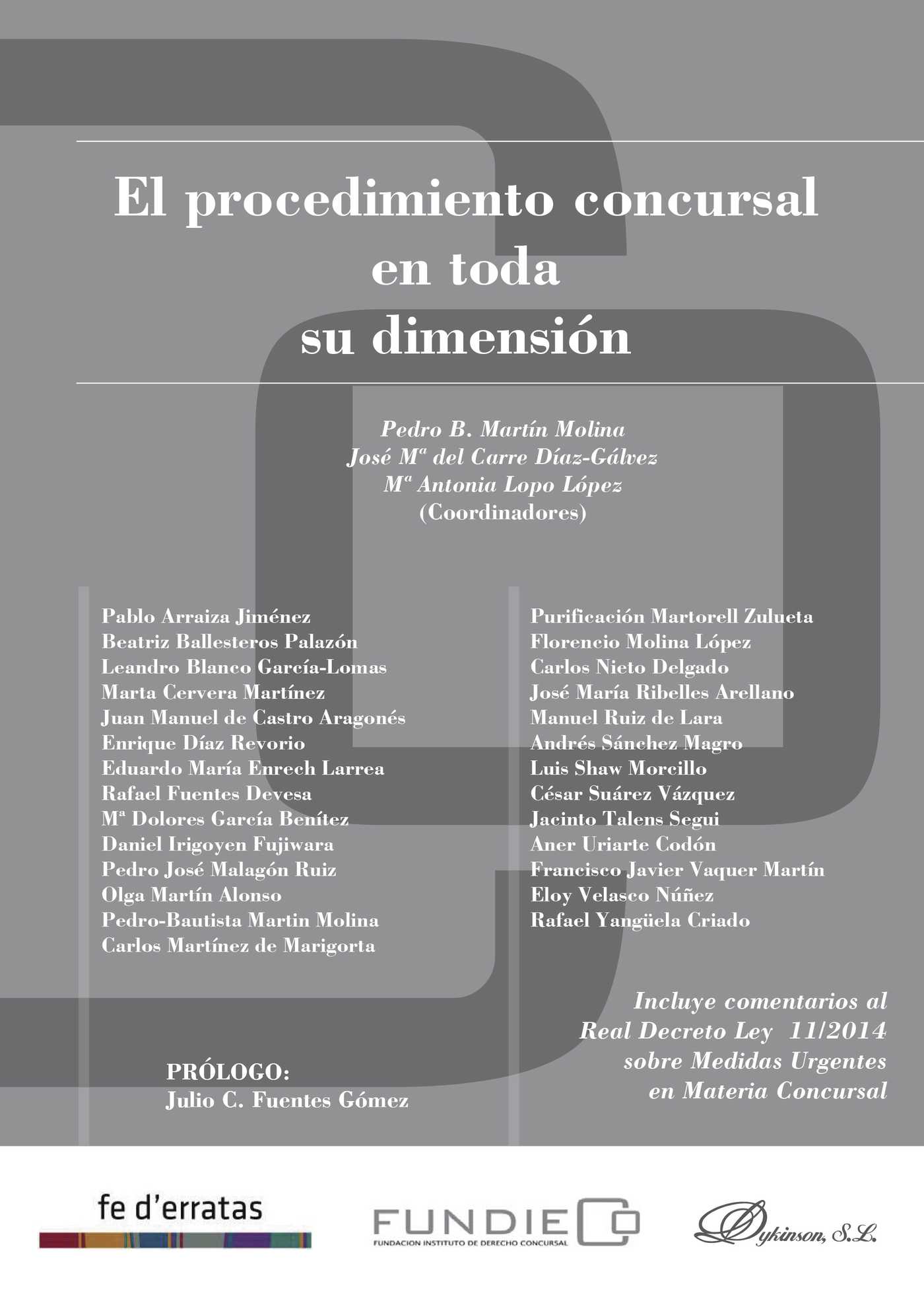 Portada de El procedimiento concursal en toda su dimensión