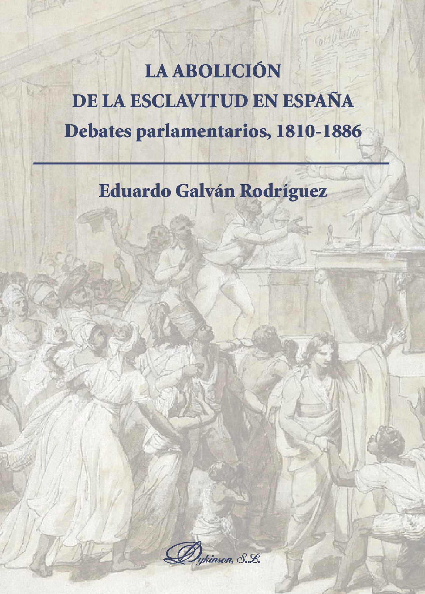 Portada de La abolición de la esclavitud en España