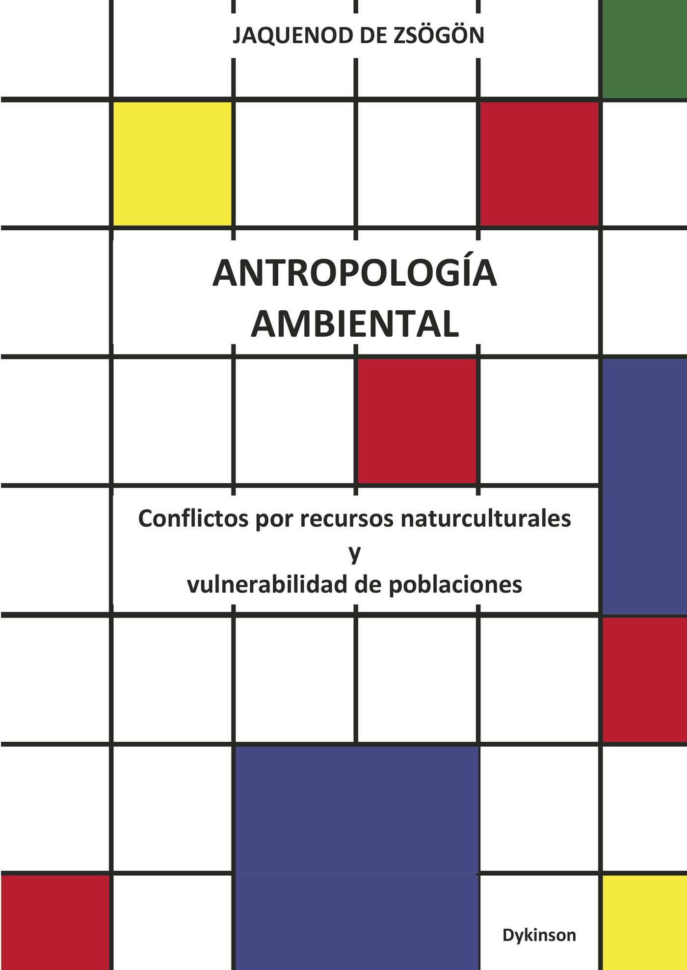 Portada de Antropología ambiental
