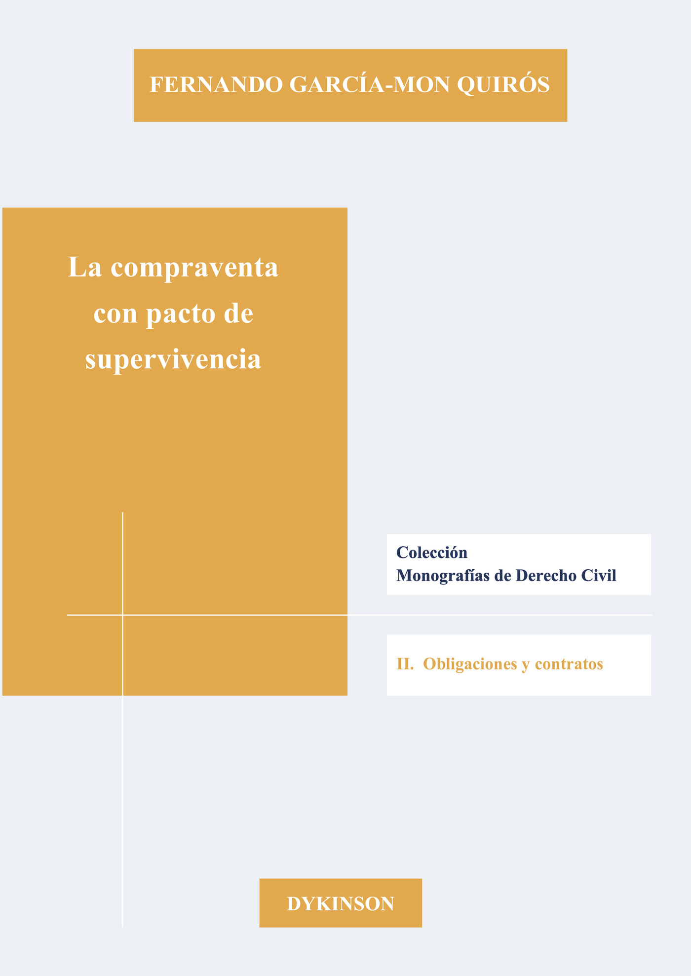 Portada de La compraventa con pacto de supervivencia.