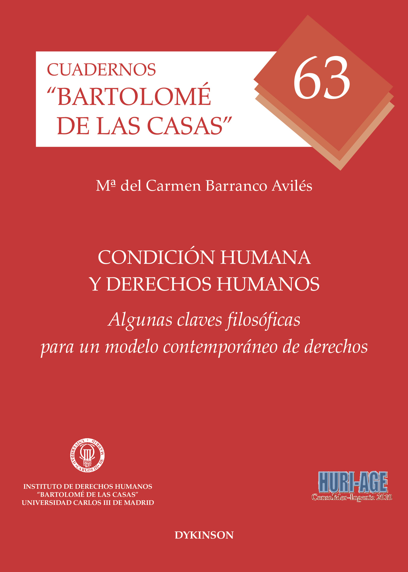 Portada de Condición humana y derechos humanos.Algunas claves filosóficas para un modelo contemporáneo de derechos