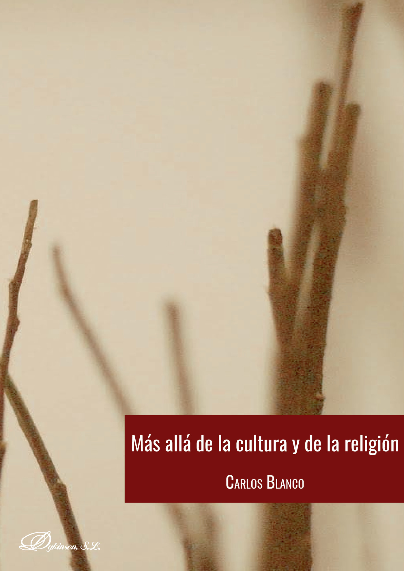 Portada de Más allá de la cultura y de la religión.