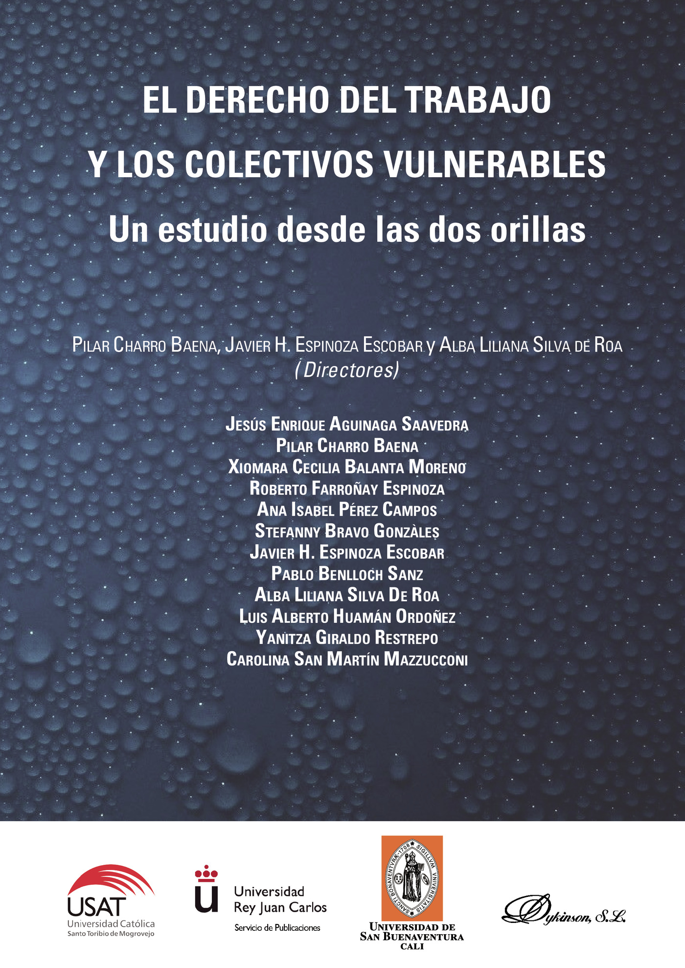 Portada de El derecho del trabajo y los colectivos vulnerables.Un estudio desde las dos orillas