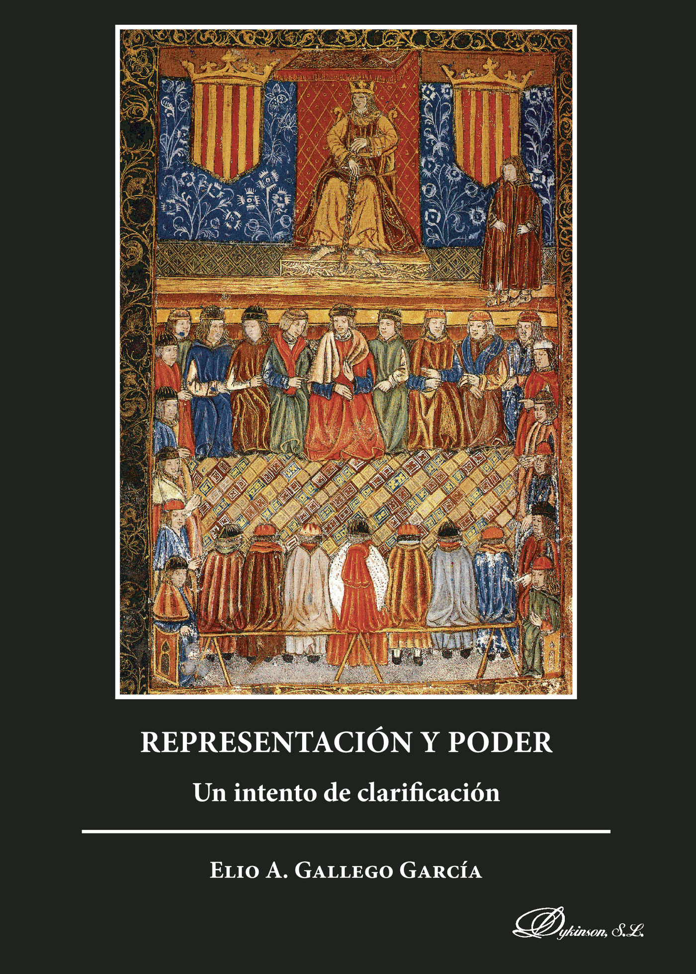 Portada de Representación y Poder.Un intento de clarificación · Elio A Gallego García