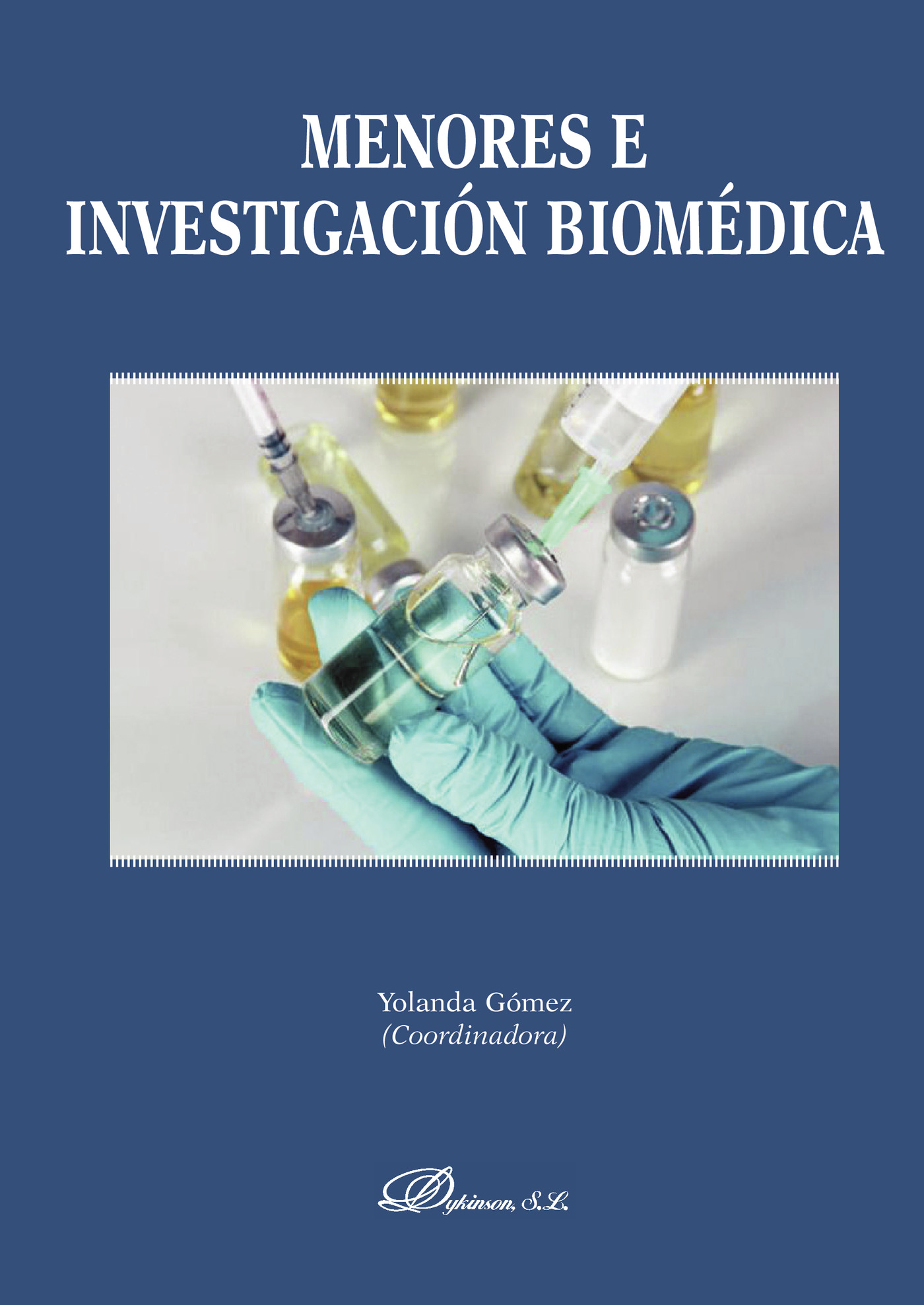 Portada de Menores e investigación biomédica.