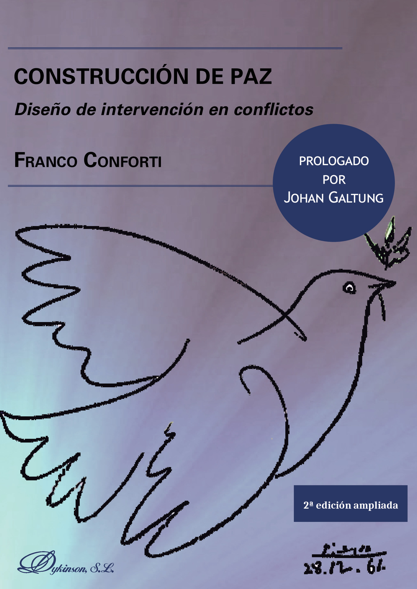 Portada de Construcción de paz.Diseño de intervención en conflictos