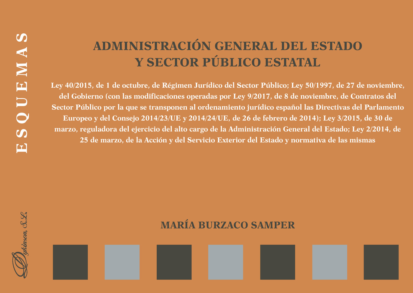 Portada de Administración General del Estado y sector público estatal. Esquemas.