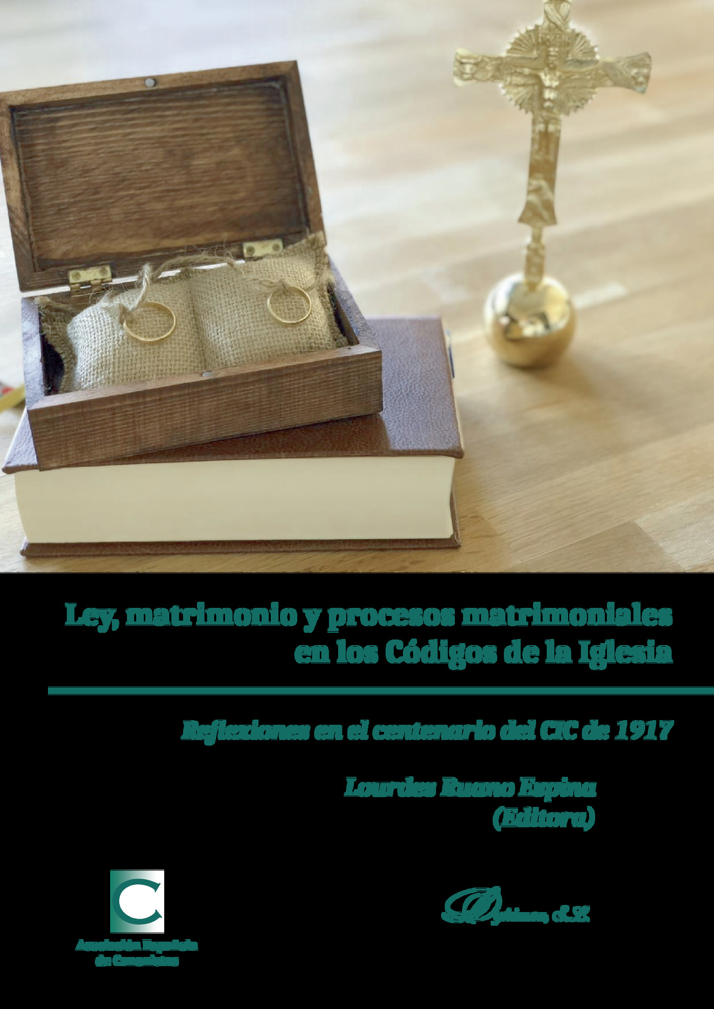 Portada de Ley, matrimonio y procesos matrimoniales en los Códigos de la Iglesia.Reflexiones en el centenario del CIC de 1917