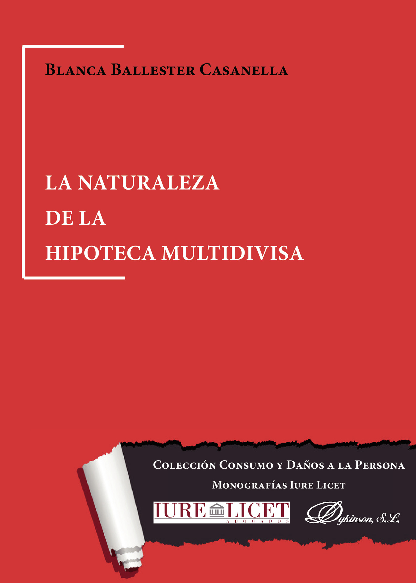 Portada de La naturaleza de la hipoteca multidivisa.