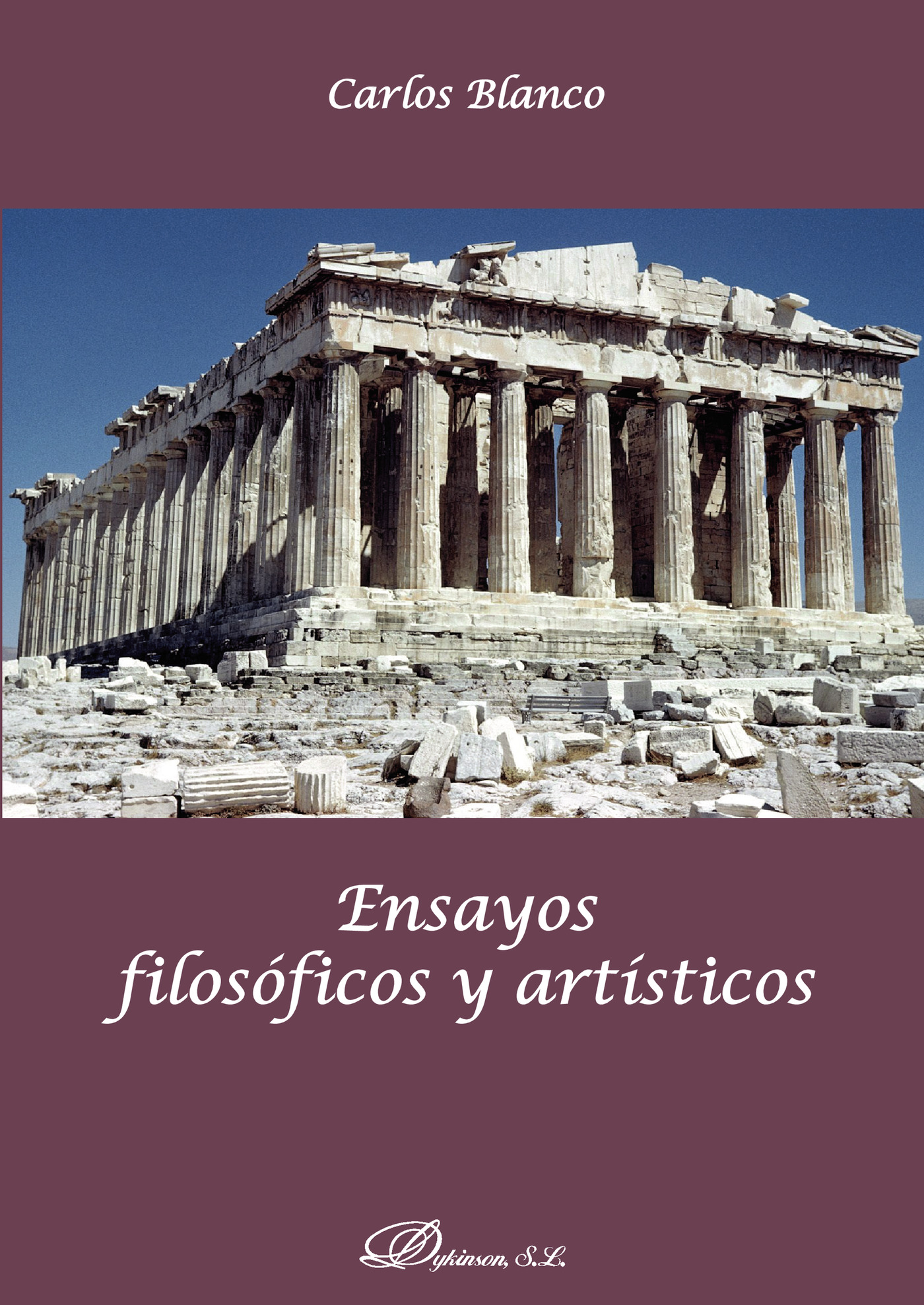 Portada de Ensayos filosóficos y artísticos.
